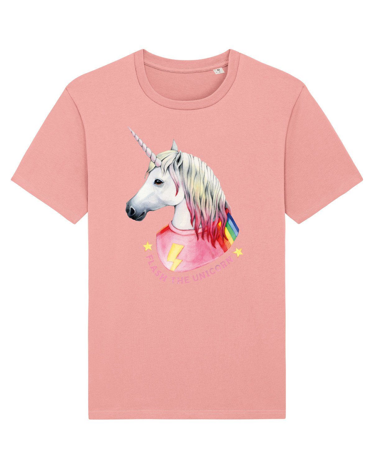 Blue the Flash, Print-Shirt Serene unicorn Apparel wat? (1-tlg)