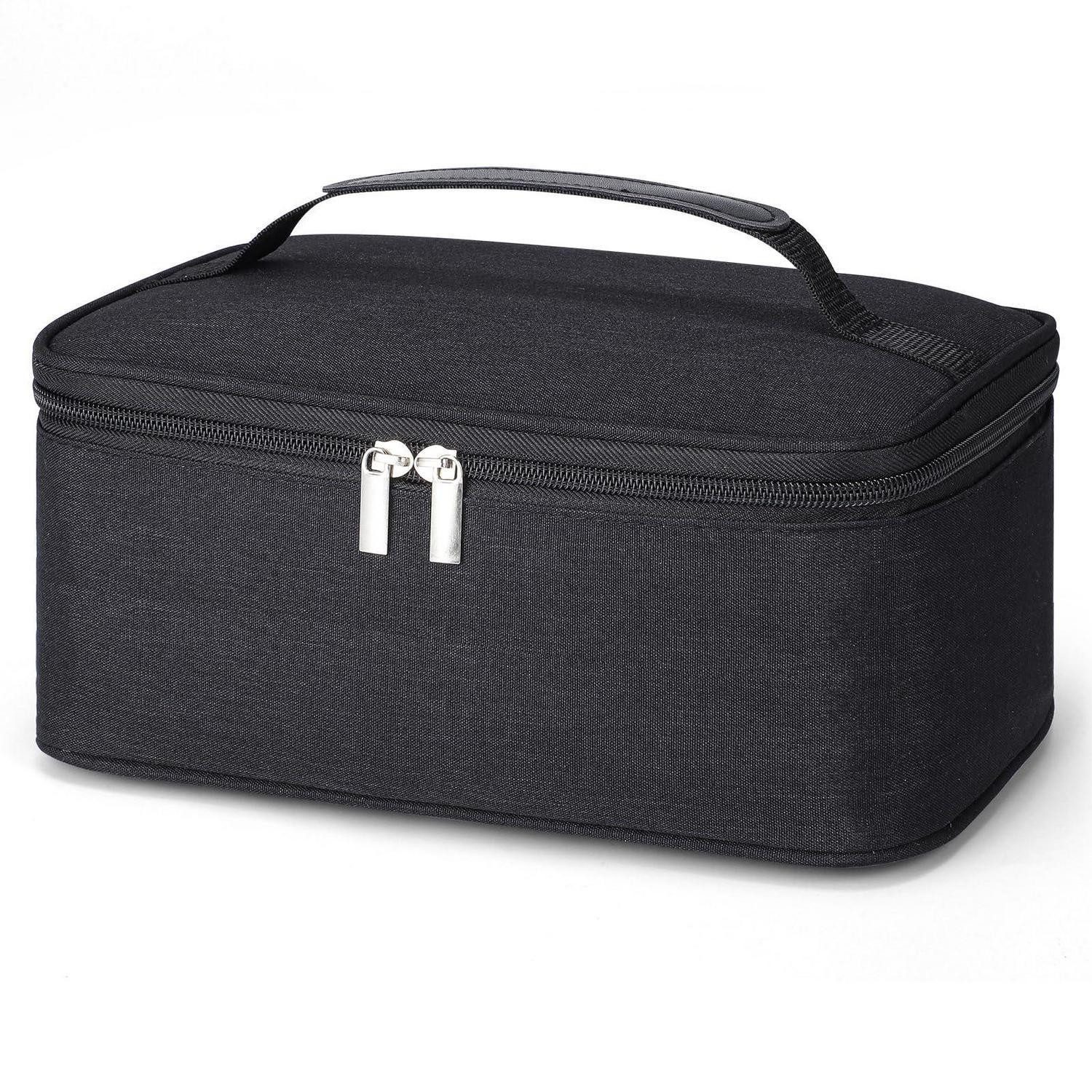 Kühltasche Kühltasche Klein Lunchtasche Isoliertasche Schwarz 6L