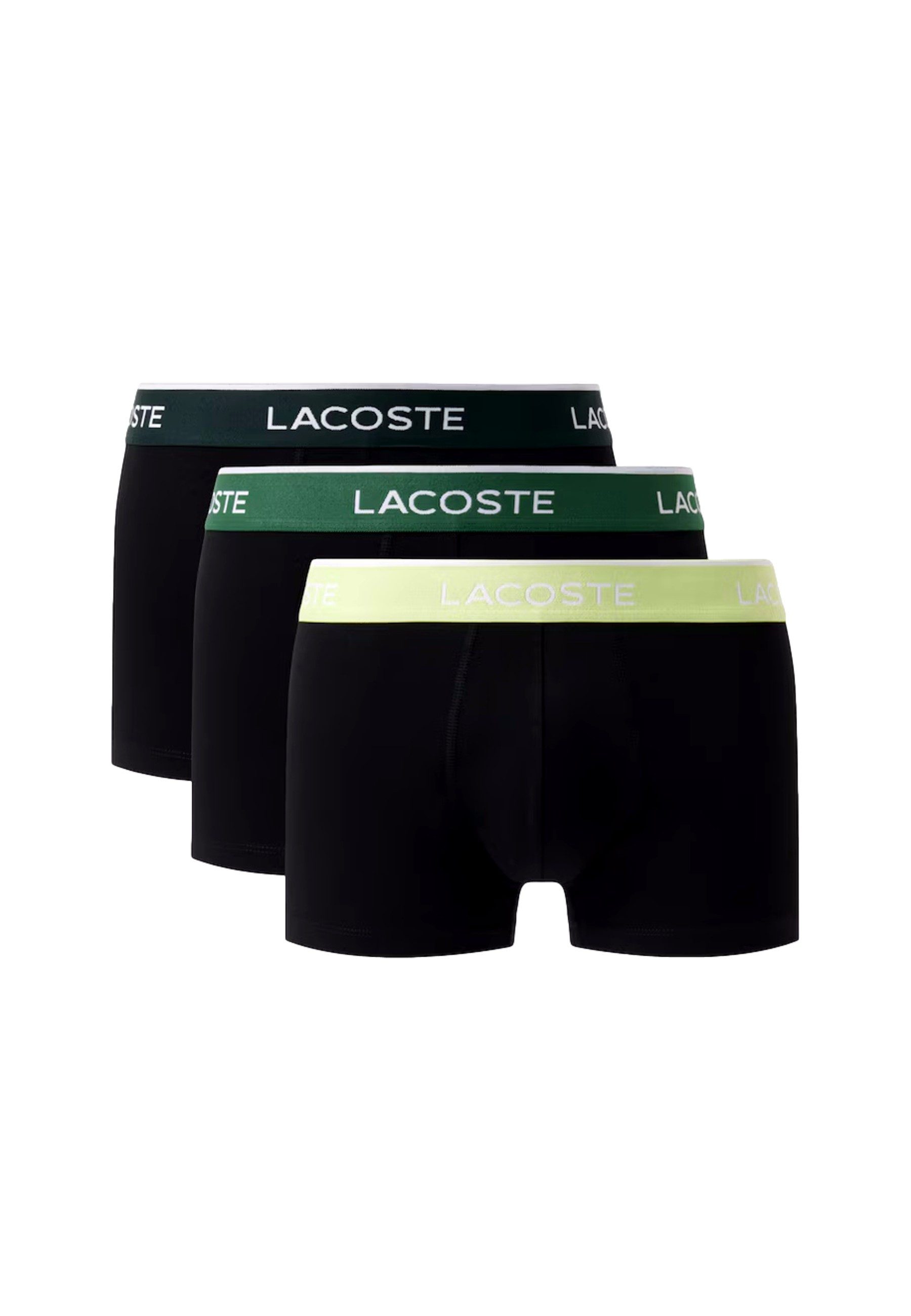 Lacoste Boxershorts Boxershorts Unterhosen 3-Pack (3-St)