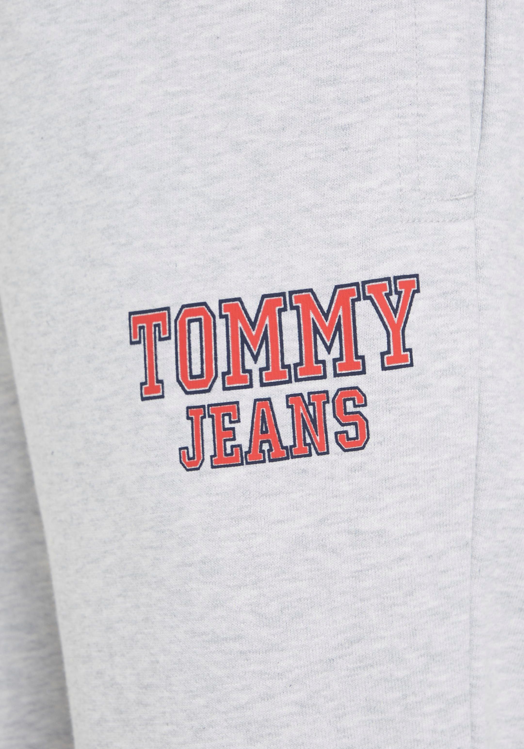 SLIM TJM GRAPHIC SWEATPANT Jogginghose ENTRY Logodruck mit SilverGreyHtr Jeans Tommy