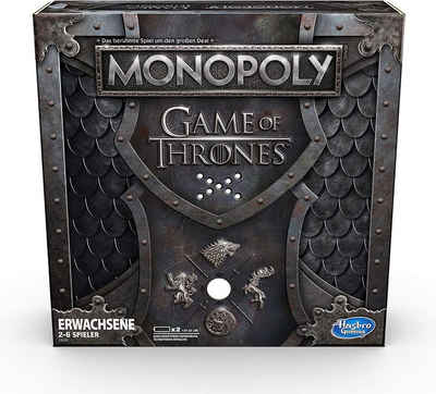 Hasbro Spiel, Brettspiel Monopoly Game of Thrones, mit Musikausgabe