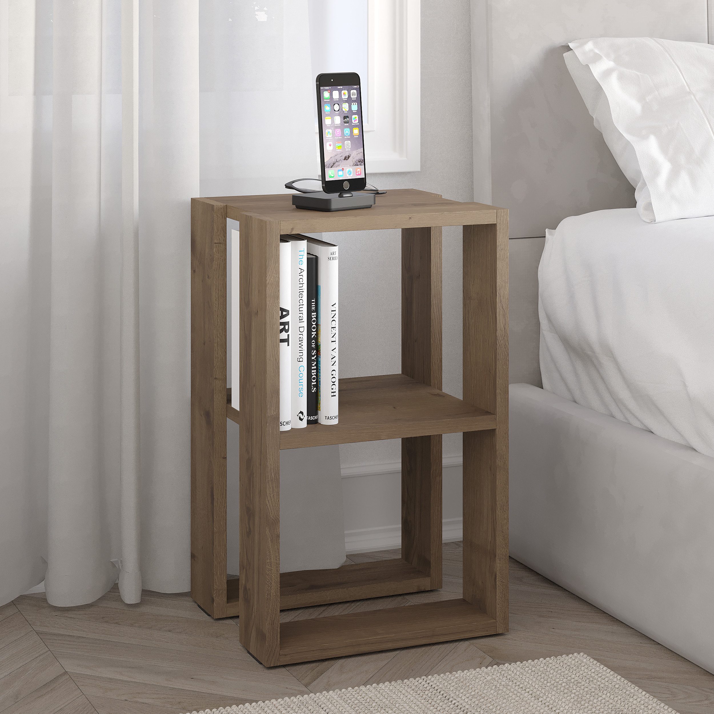 Decortie Nachttisch Lonie, Modern Nachttisch, Schlafzimmermöbel, günstig online kaufen