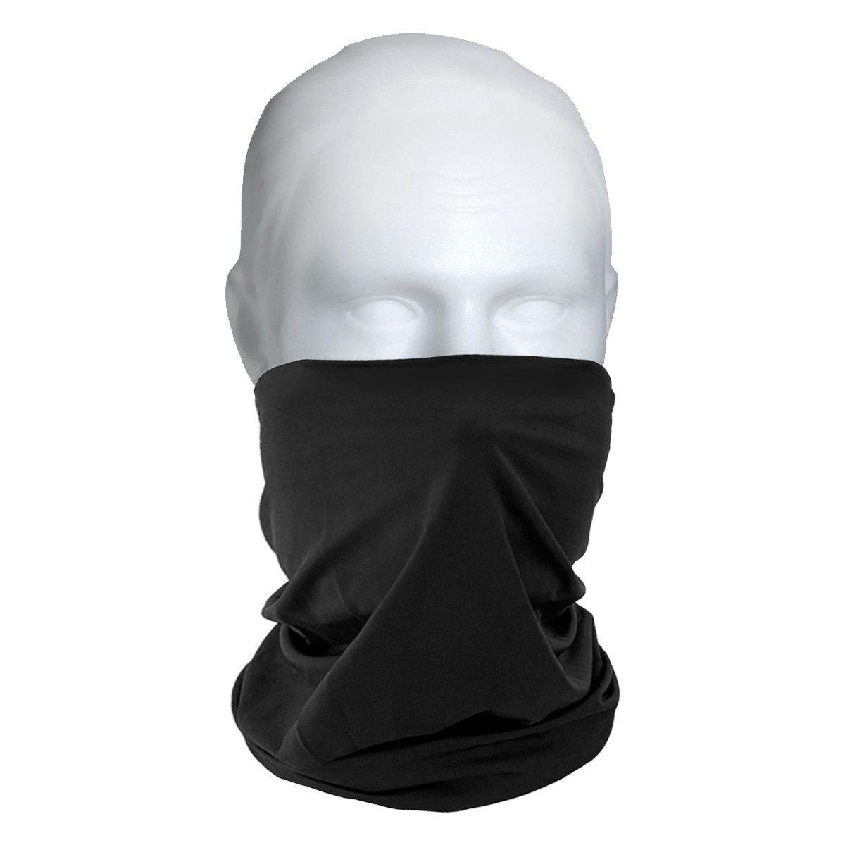 Abdeckhaube Bandana Halstuch BM2 Motorrad Multifunktionstuch schwarz one-Size