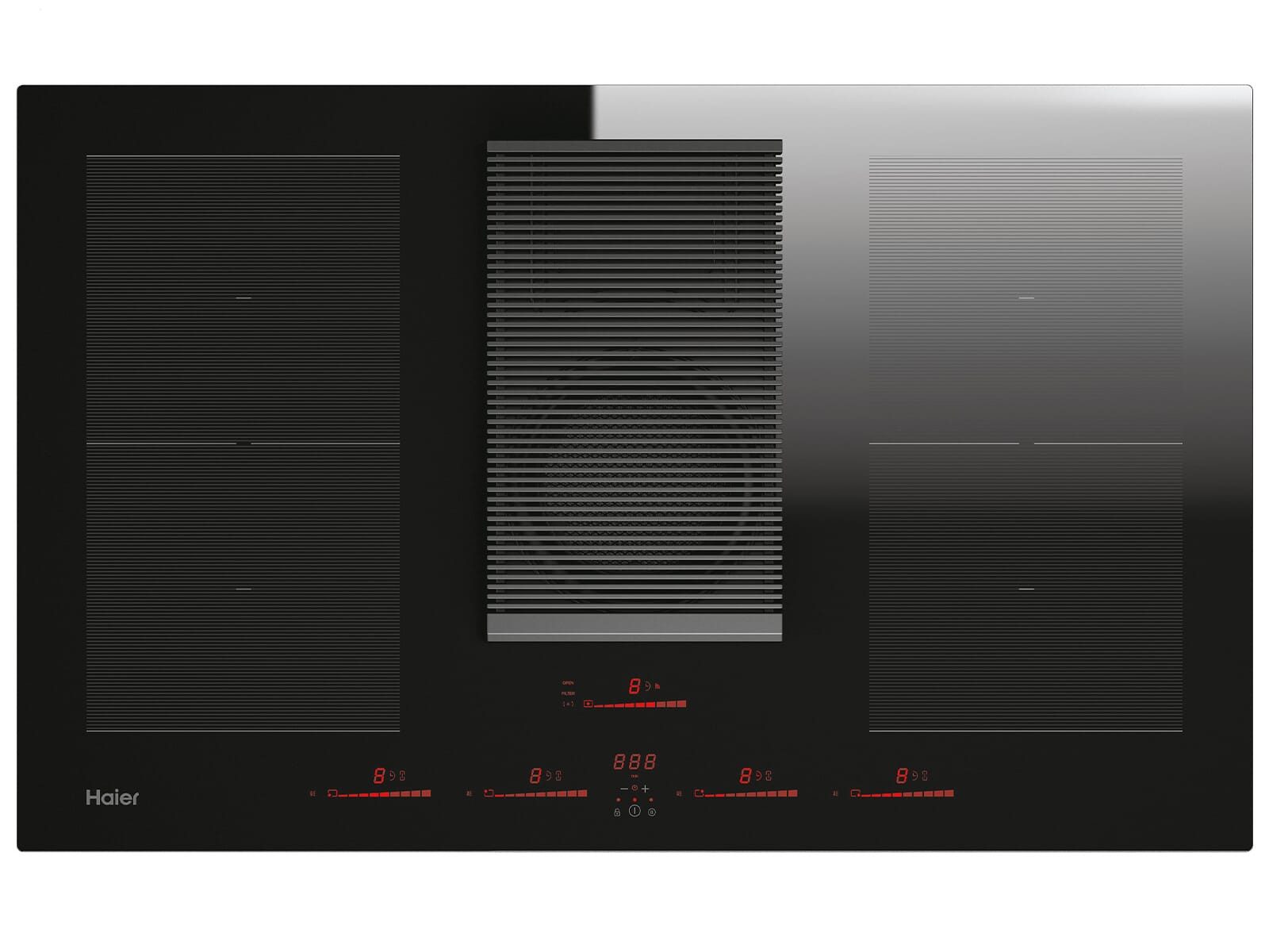 Haier Kochfeld mit Dunstabzug 33803037, Timer