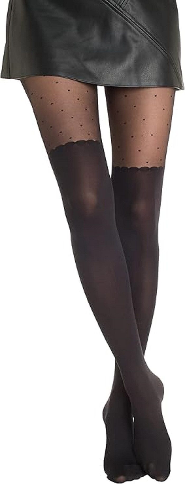 COFI 1453 Leggings Damen Strumpfhose durchsichtig günstig online kaufen