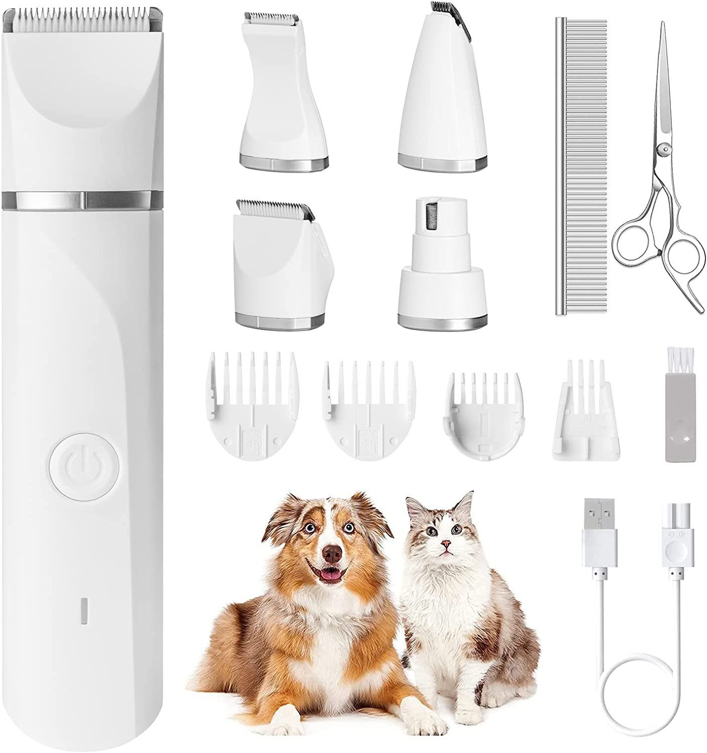 Hundeschermaschine Schermaschine Hunde Katze Tierhaar Hunderasierer Katzenrasierer Set