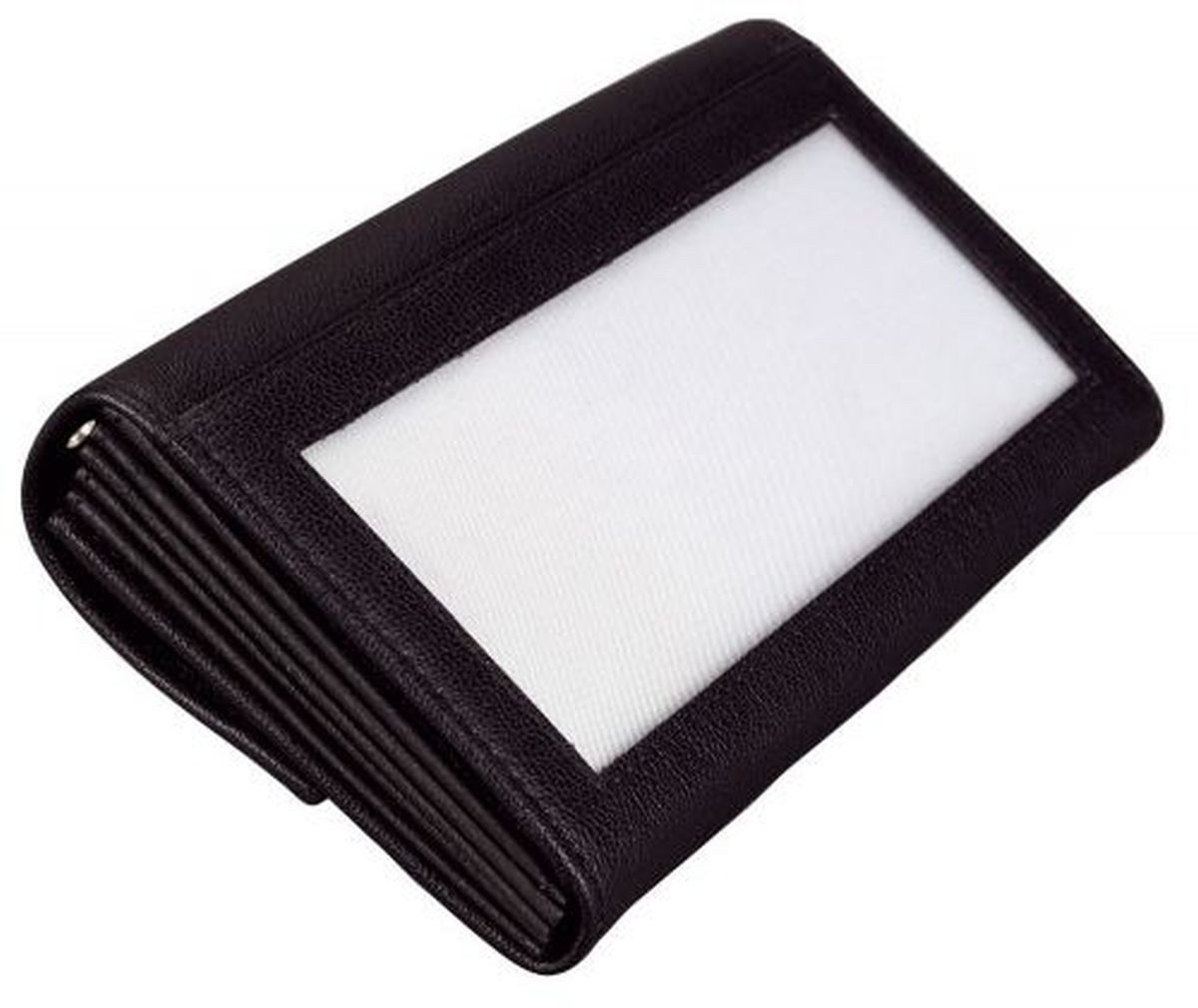 Gürteltasche Kellnerbörse 17,5x10cm Leder schwarz