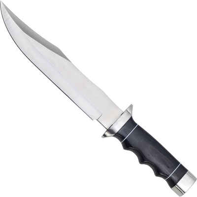 Haller Messer Survival Knife Outlaw Bowiemesser mit Lederscheide