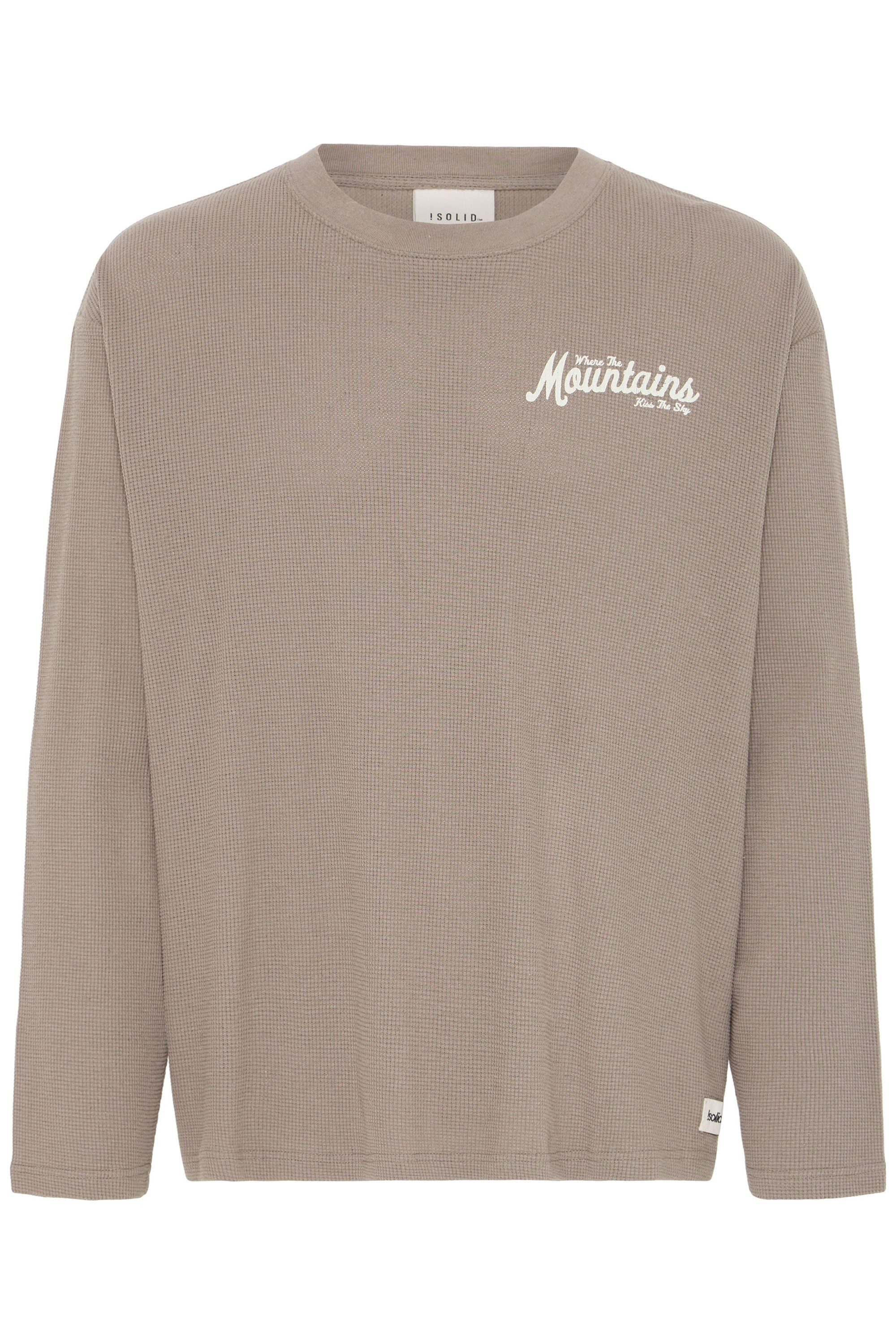!Solid Langarmshirt SDUrton Longsleeve mit Waffel Struktur - Loose Fit