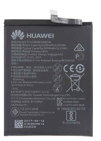 Huawei Original Akku für Huawei P10 Huawei Honor 9 Akkupacks Akku 3200 mAh