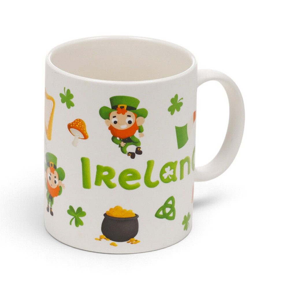 Puckator Becher Luck of the Irish Irland Porzellanbecher