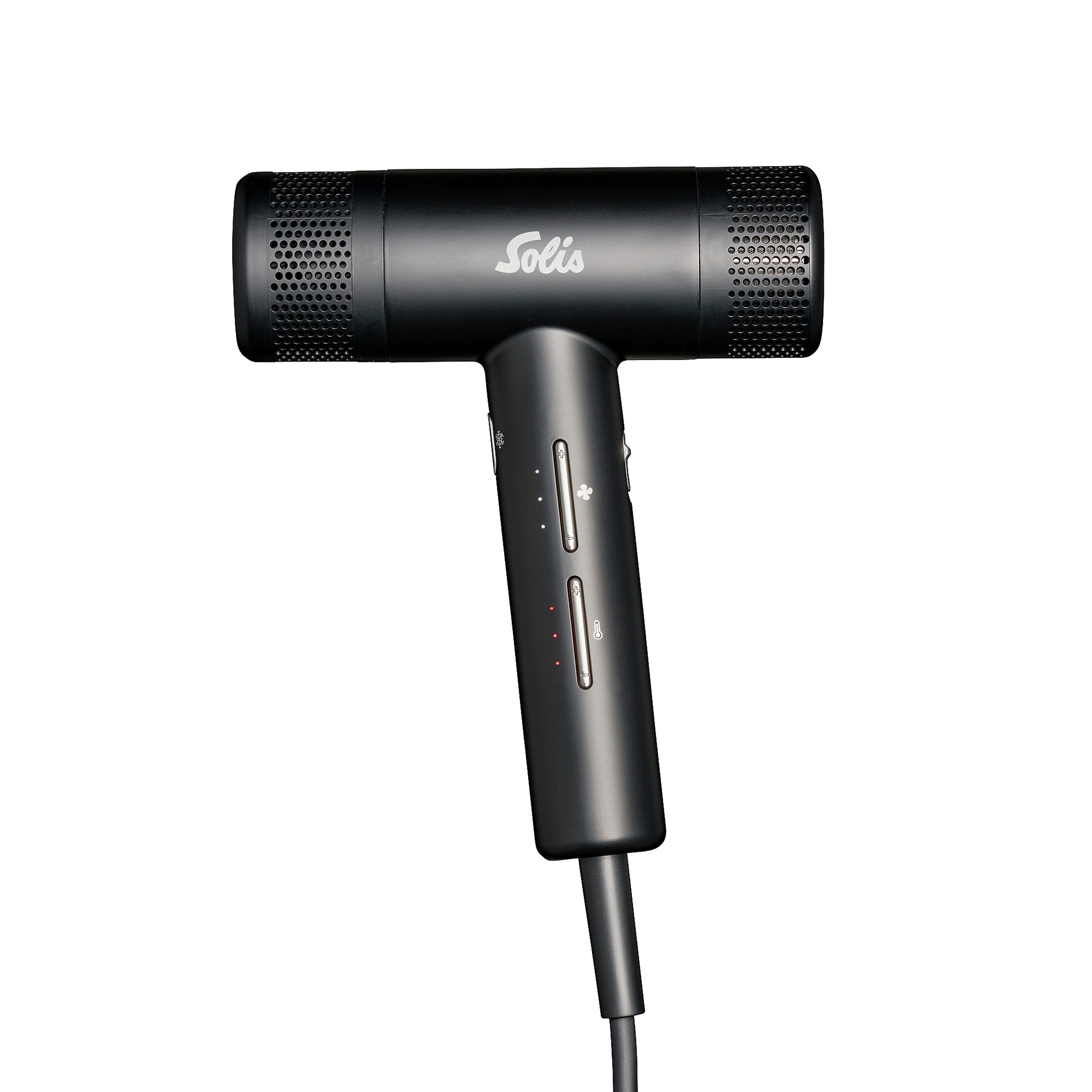 SOLIS OF SWITZERLAND Haartrockner Hair Perfection, Typ 3805, 1600 W, Kaltstufe, Ionen-Technologie, hohe Trockenleistung, 3 Stufen
