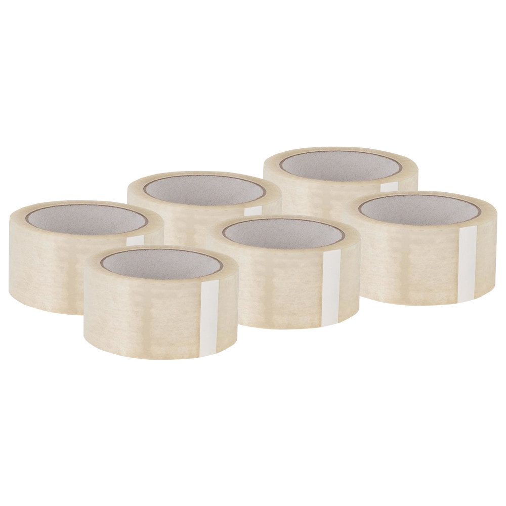 ARLI Klebeband 6x Klebeband Packband Paketband (6er, 6-St., Set) PP 48 mm x 66 m Paket Band