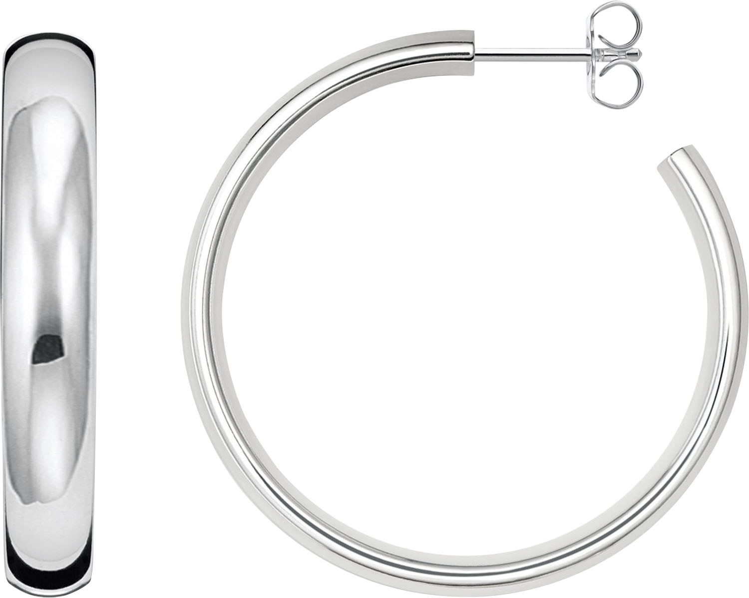 THOMAS SABO Paar Creolen Chunky mittelgroß