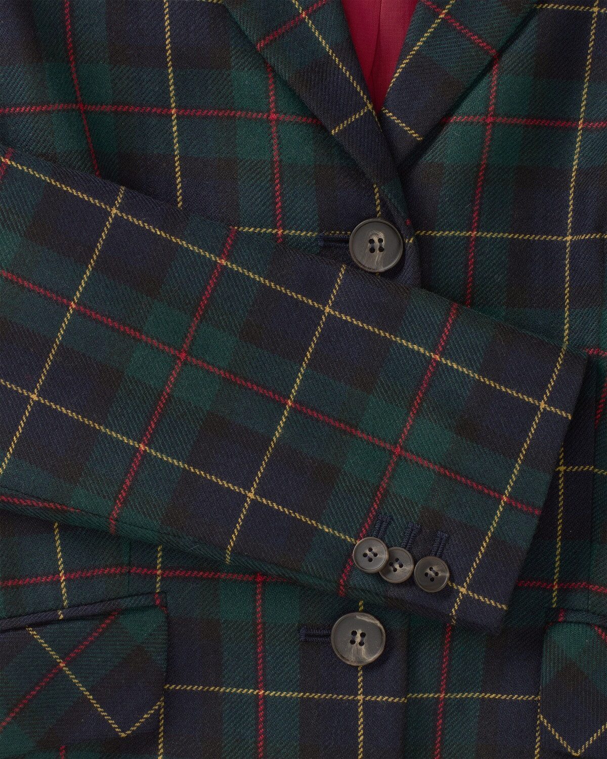 Brigitte von Schönfels Jackenblazer Karo-Blazer