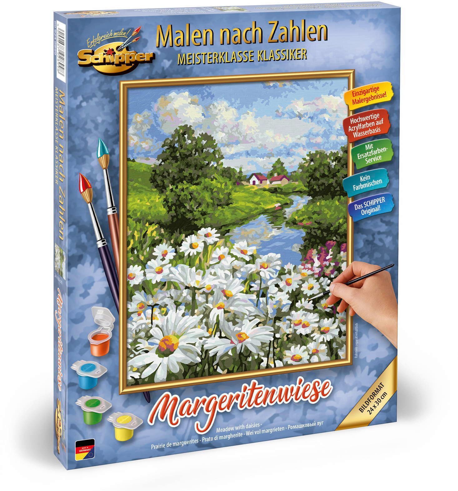 Schipper Раскрась по номерам Schipper Раскрась по номерам Master Class Classic 24x30 Margeritenwiese