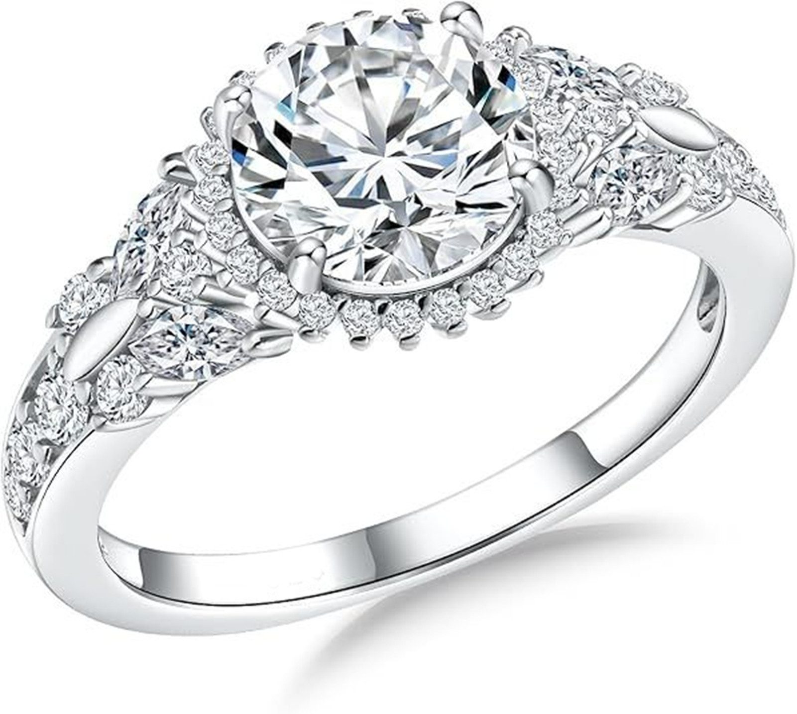Diamantring 1.5ct D Vs1,diamant ring damen,verlobungsring,eheringe weißgold