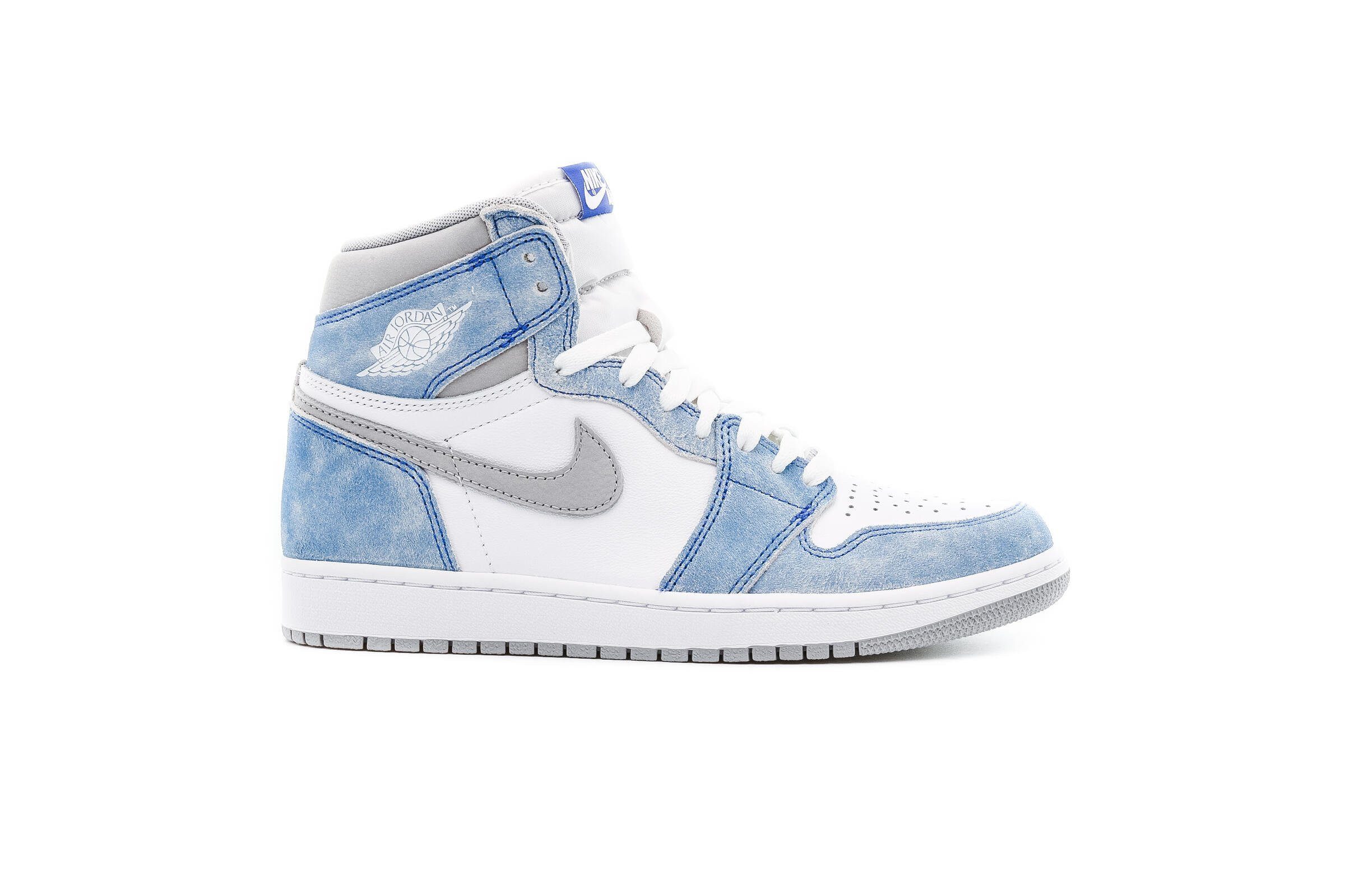 Sneakers Nike Air Jordan 1 Retro High OG White Hyper Royal - Размер EUR 40 Кроссовки limitierte Auflage