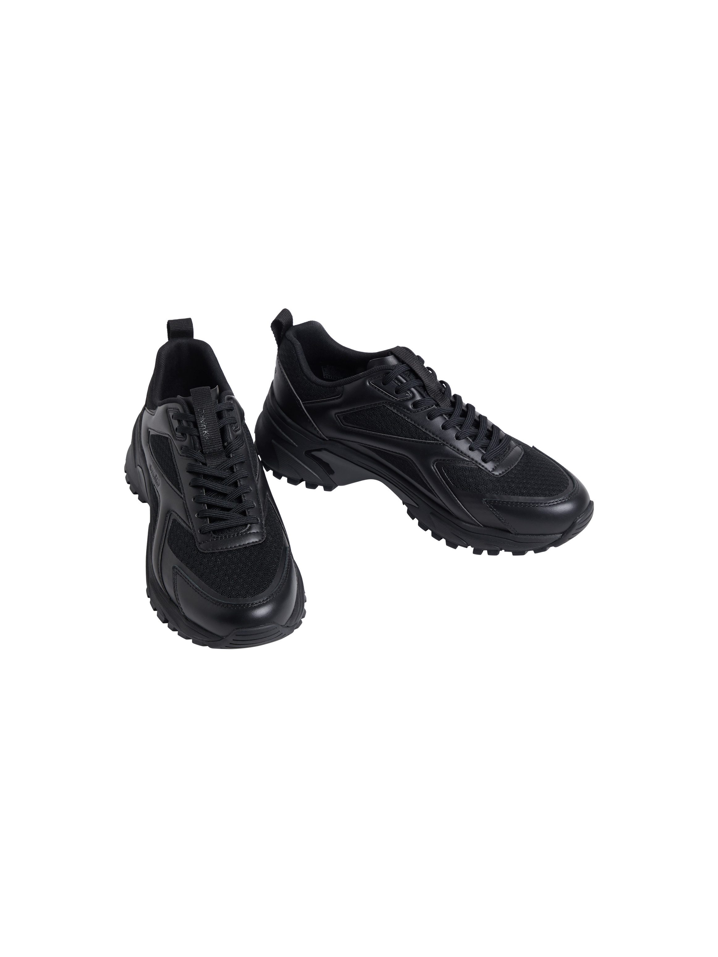 Calvin Klein HIKE RUNNER LACEUP STRIP M-LT Sneaker Ugly-Schnürer, Halbschuh, Freizeitsneaker mit Profilsohle