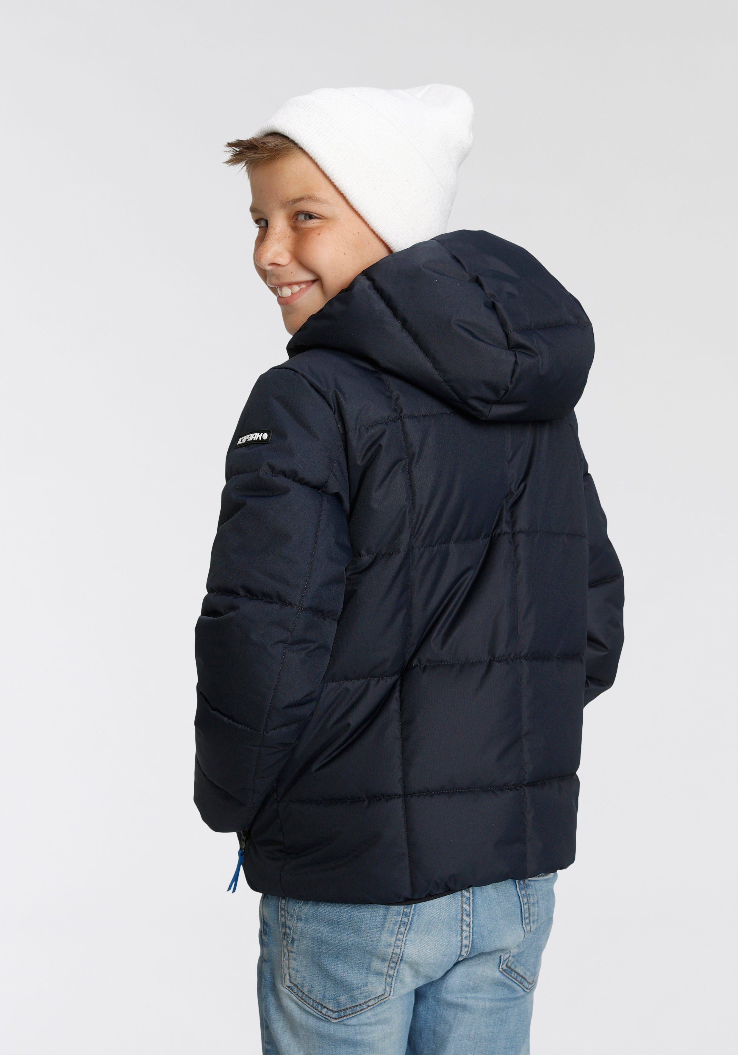 Icepeak Steppjacke PASCO - für marine Kinder & Winddicht Wärmend Wasserabweisend &