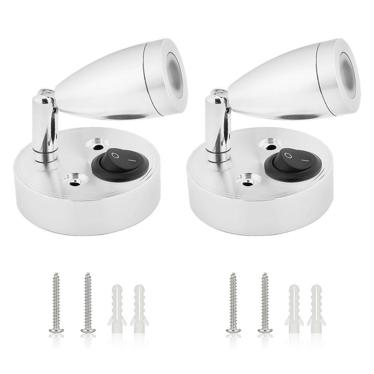 WILGOON Wandleuchte 12V LED Leselampe Wandleuchte günstig online kaufen