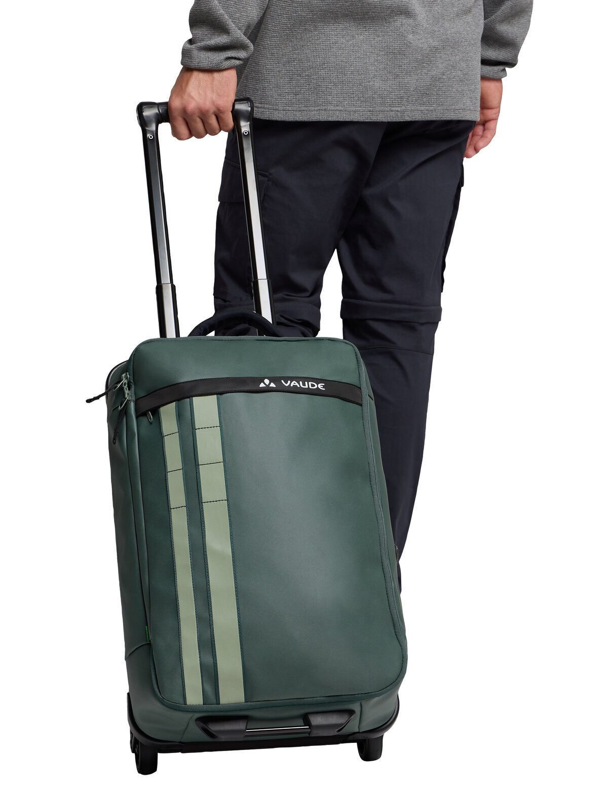 VAUDE Trolley Takutea 35, 2 Rollen, Reisetasche mit Rollen und Teleskopgriff, 35 Liter