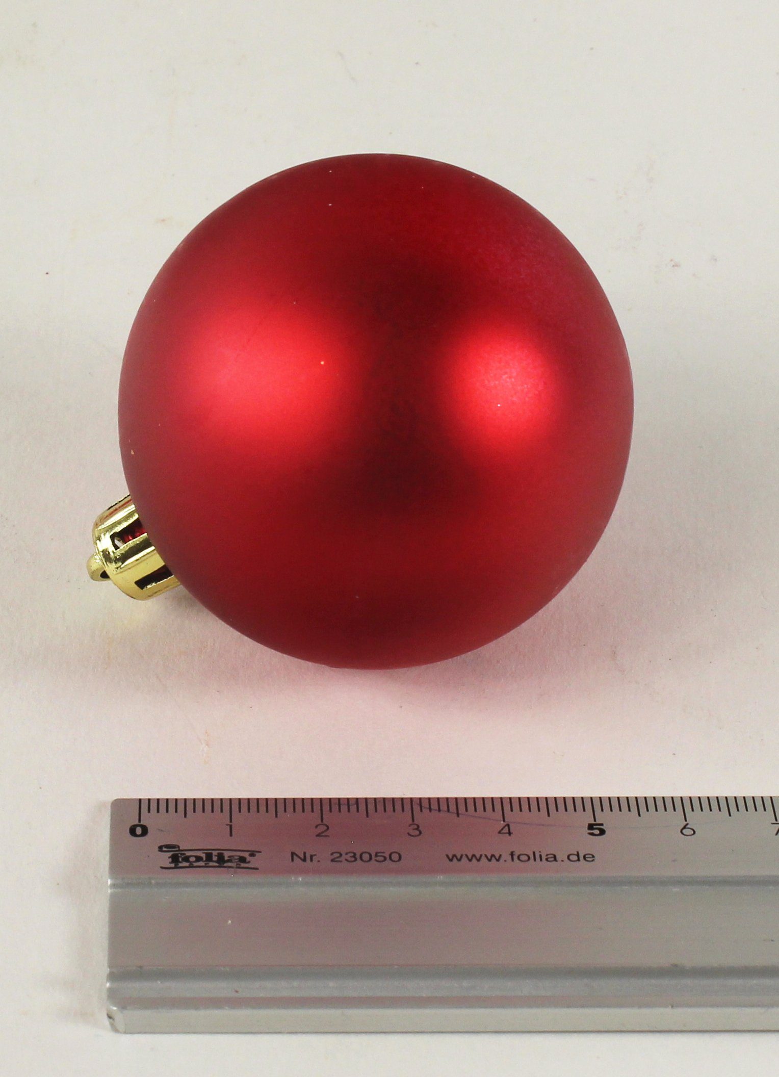 Weihnachtsbaumkugel Lucht cm rot von 6 Lucht Weihnachstkugeln Stück 30 Kunststoff