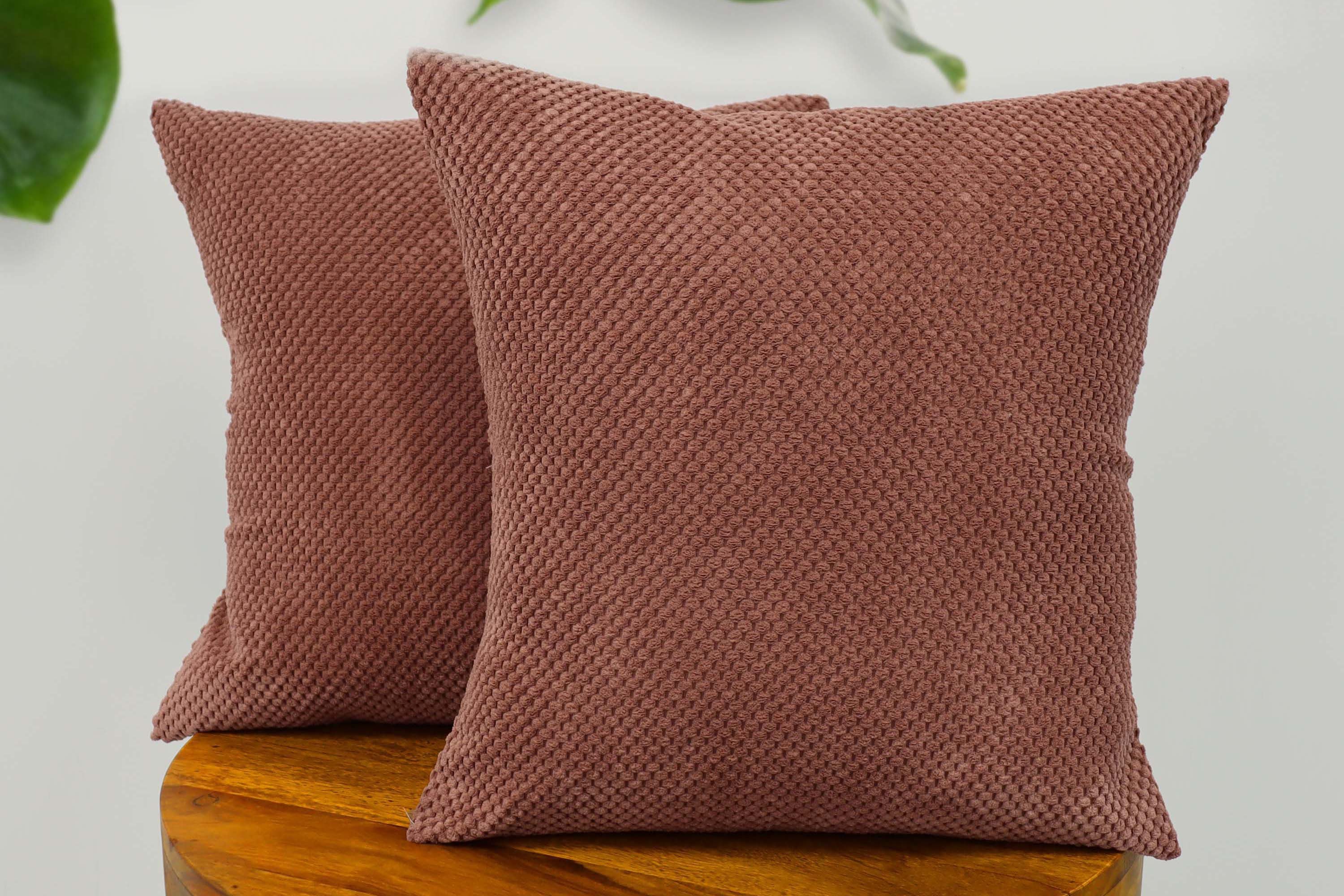 Amilian Kissenbezug 2er Set - Kissen Bezüge - Kissenhüllen - Zierkissenbezüge, (2 Stück), 40x40 cm, Kissenhülle für Sofakissen; Dekokissen; Kissen; Zierkissen