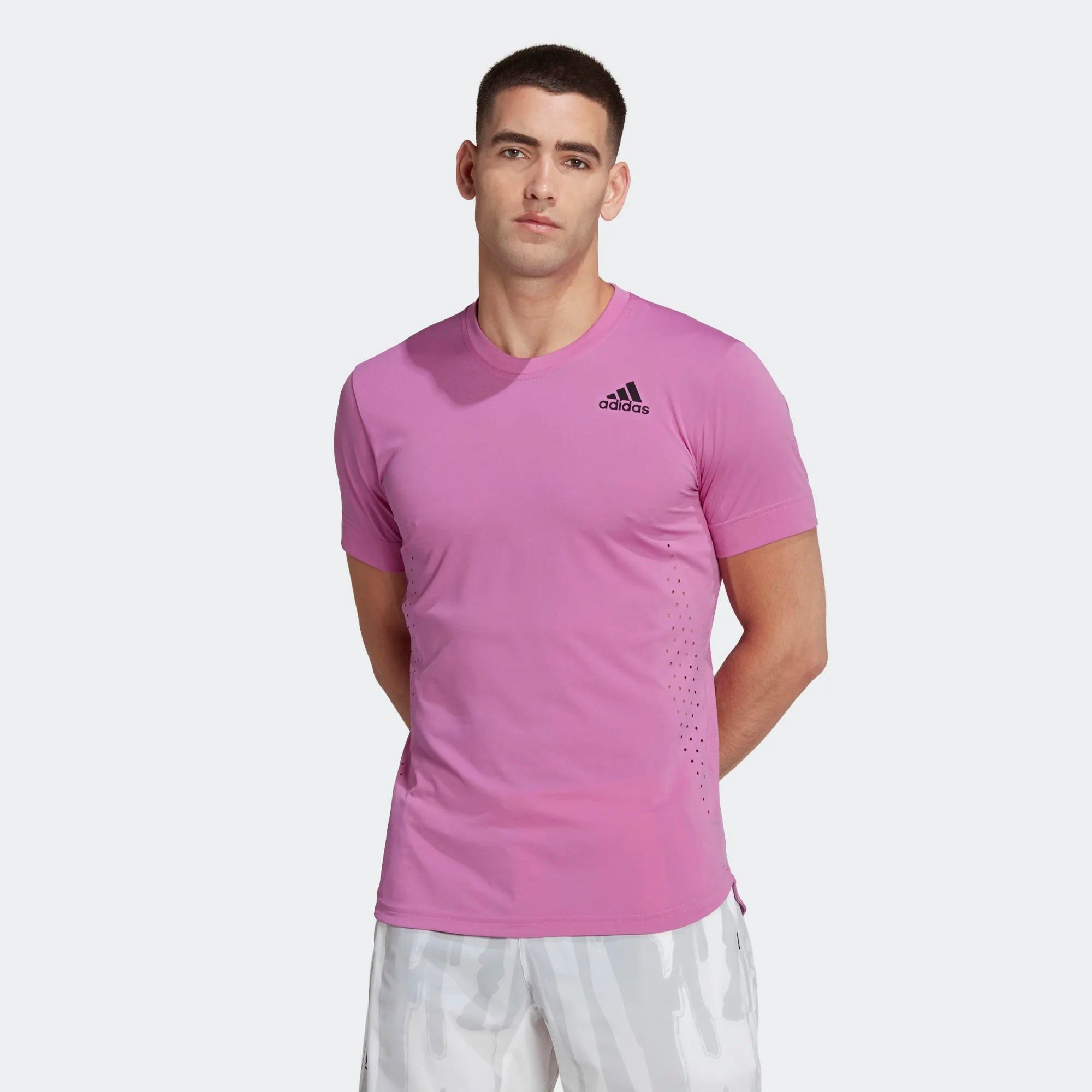 adidas Performance T-Shirt New York FreeLift Tee violett Herren