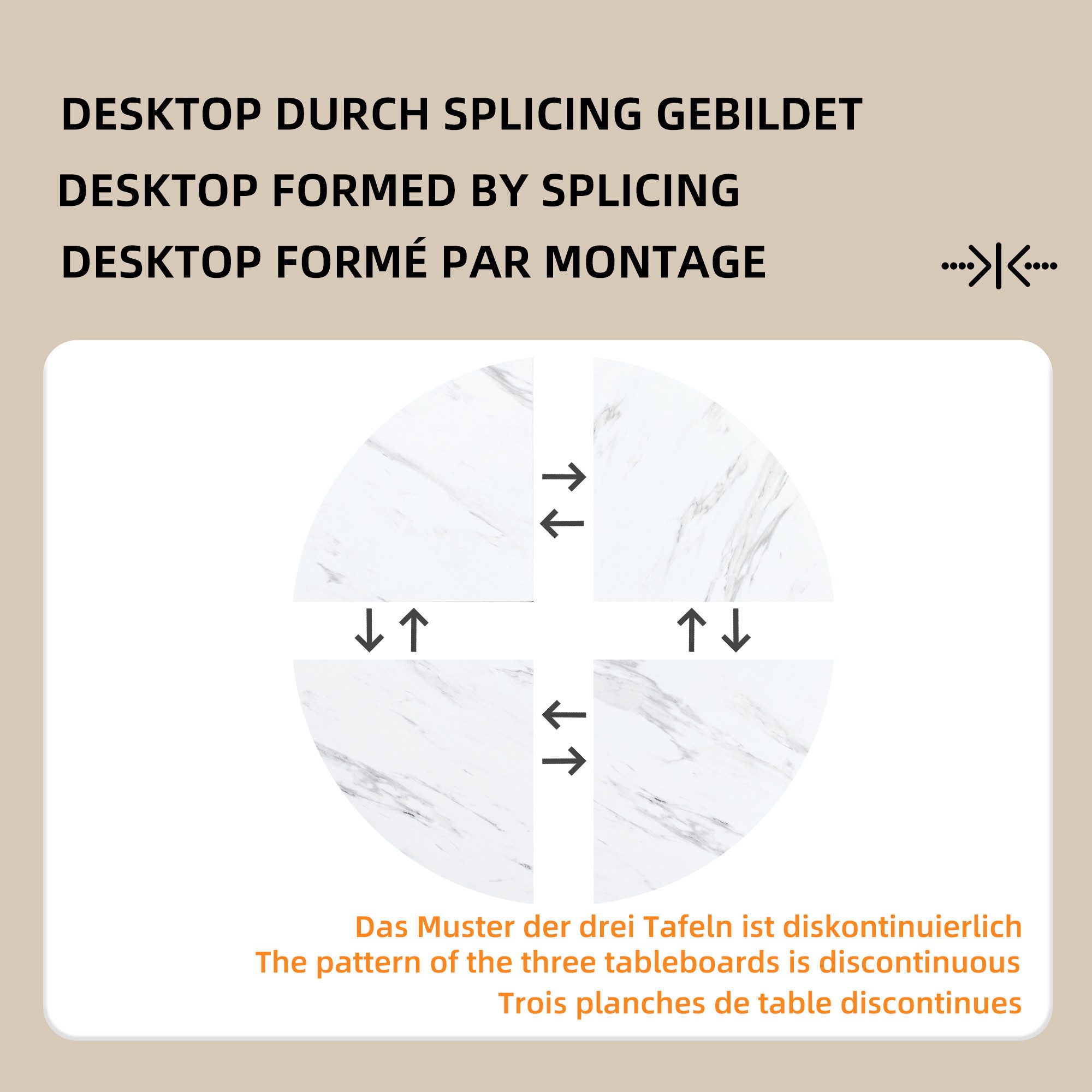 Flieks Essgruppe, (Sitzgruppe Set, 5-tlg., 1 Tisch mit 4 Stühlen), runder Esstisch mit 4 Stühlen Set Küchetisch Esszimmerstuhl Samt
