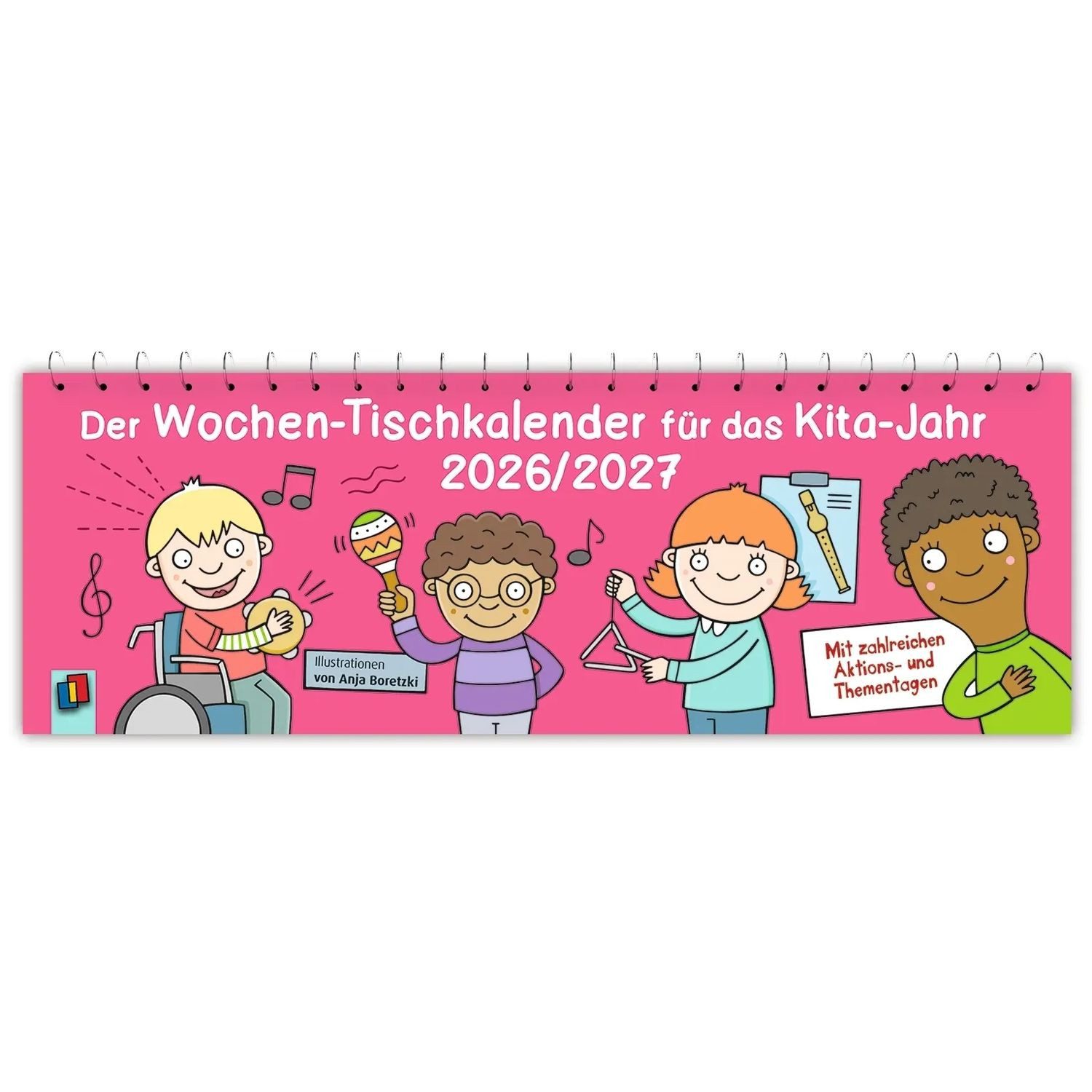 Verlag an der Ruhr Tischkalender Der Wochen-Tischkalender für das Kita-Jahr 2026/2027
