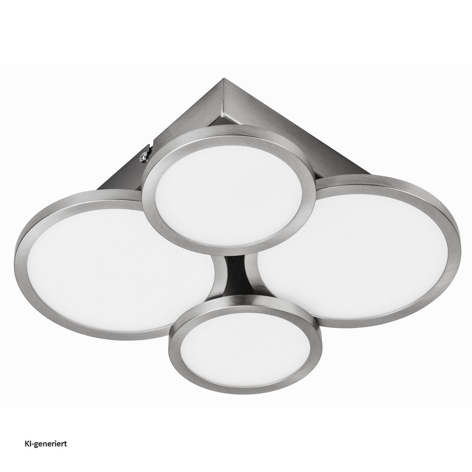 Nino Leuchten Deckenleuchte Deckenlampe 4 flammig NEO, Ein-/Ausschalter, LED, Warmweiß, Deckenleuchte