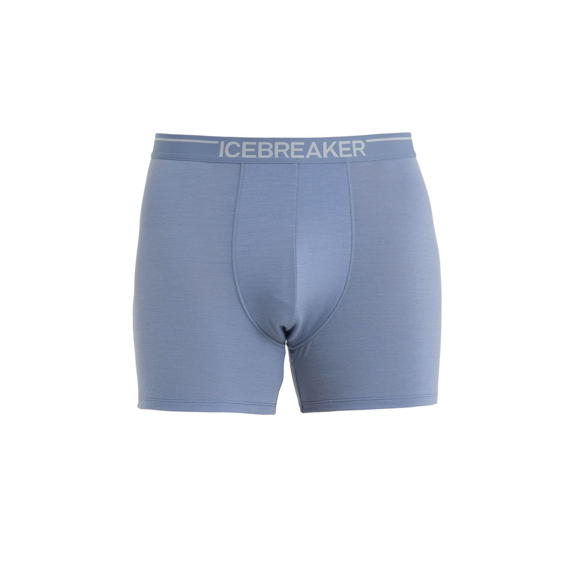 Icebreaker Boxershorts Anatomica (Merinowolle) Unterwäsche kyaniteblau Herren