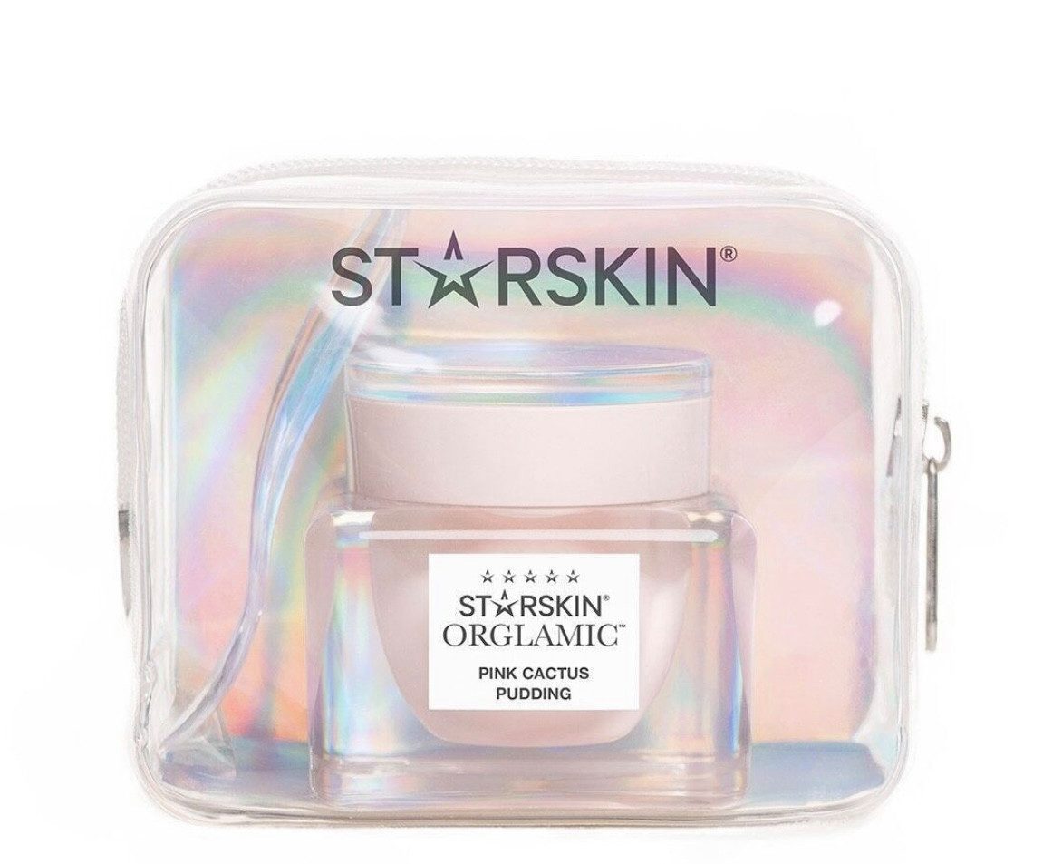 HairGecko Feuchtigkeitsgel Starskin Starskin Orglamic Pink Cactus Pudding Travelsize 15 ml