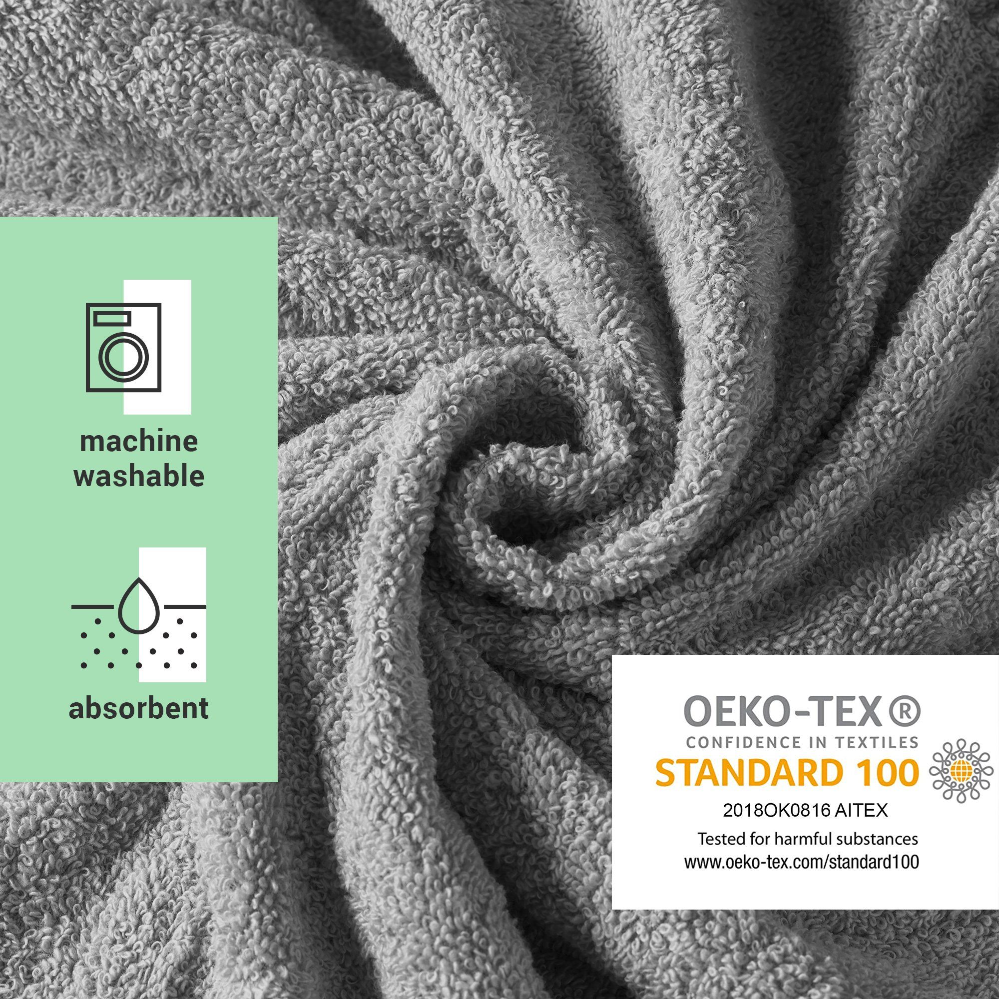 100% XXL - Baumwolle Handtuch Badehandtuch HOMELEVEL Strandtuch Handtücher Jumbo aus