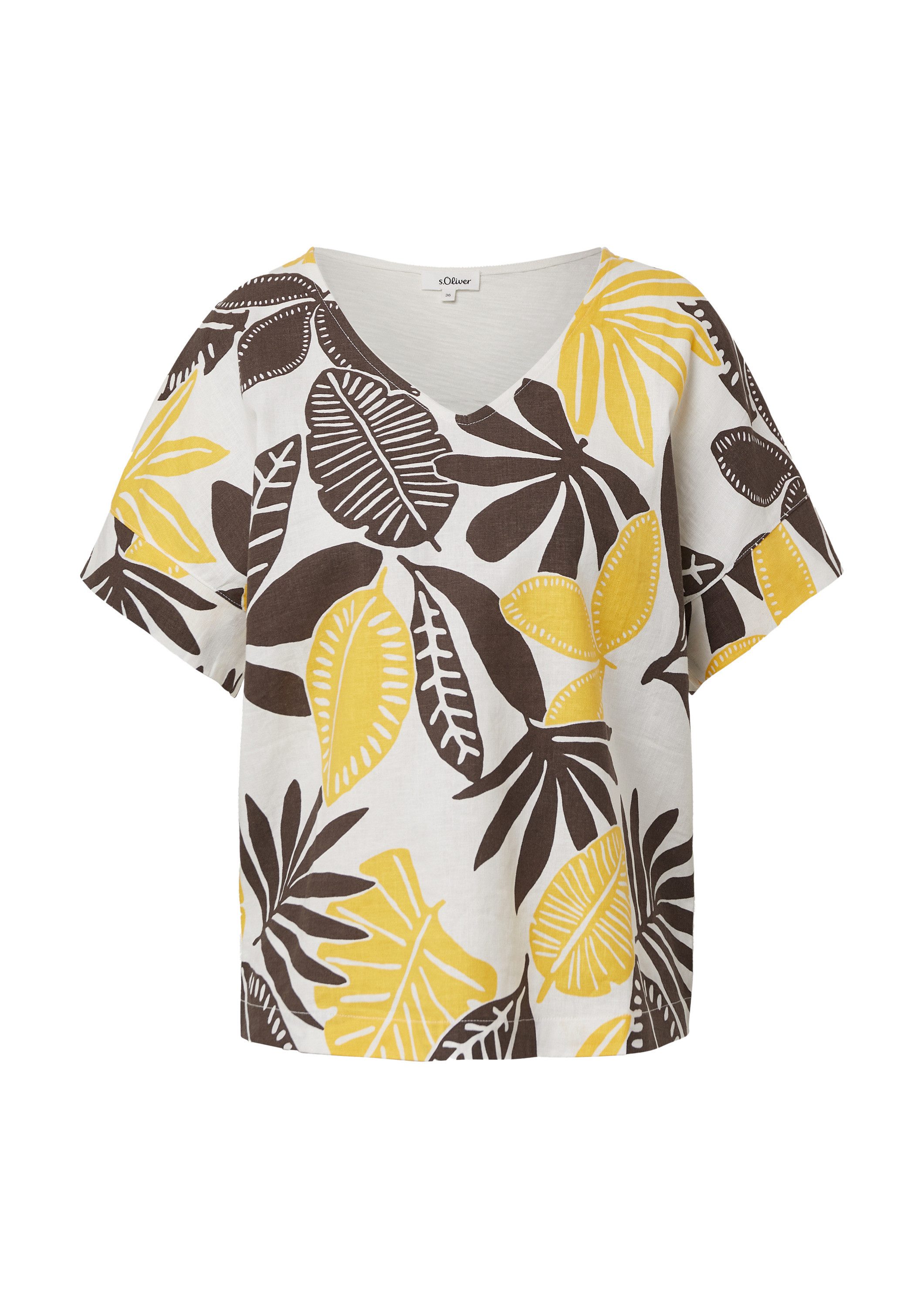 s.Oliver Kurzarmshirt T-Shirt (1-tlg) günstig online kaufen