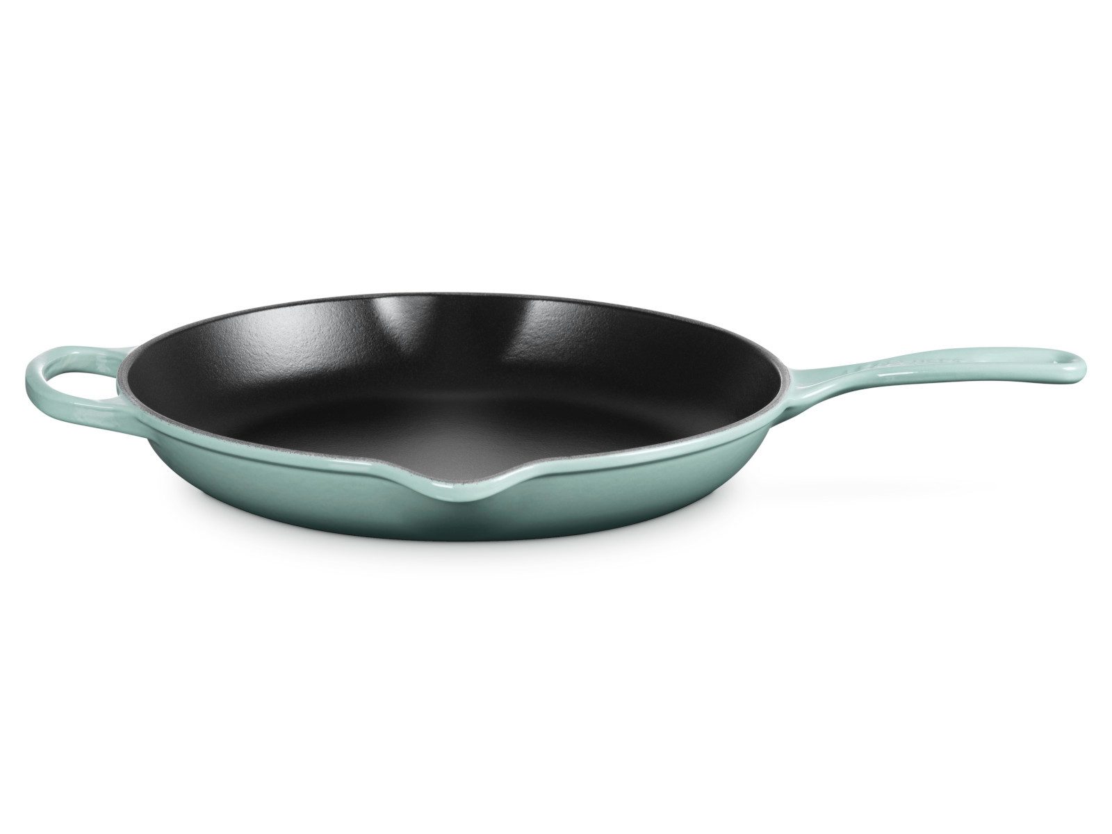 LE CREUSET Bratpfanne Brat- und Servierpfanne Signature rund sea salt 30cm