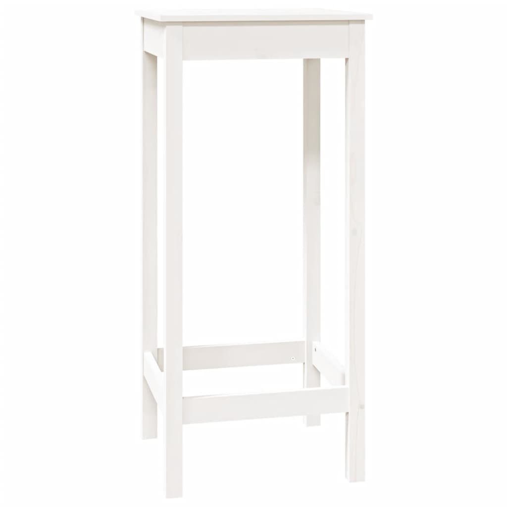 vidaXL Esstisch, Bartisch Weiß 50x50x110 cm günstig online kaufen