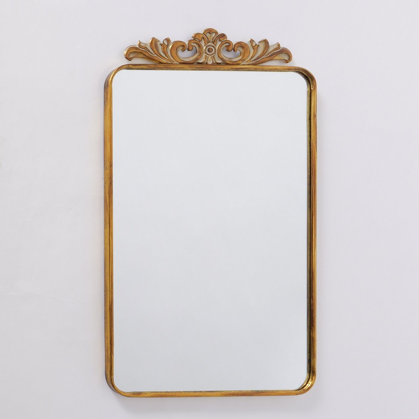Wandspiegel gold BOLTZE "Madeleine" aus H105cm, Metall/Glas Spiegel in