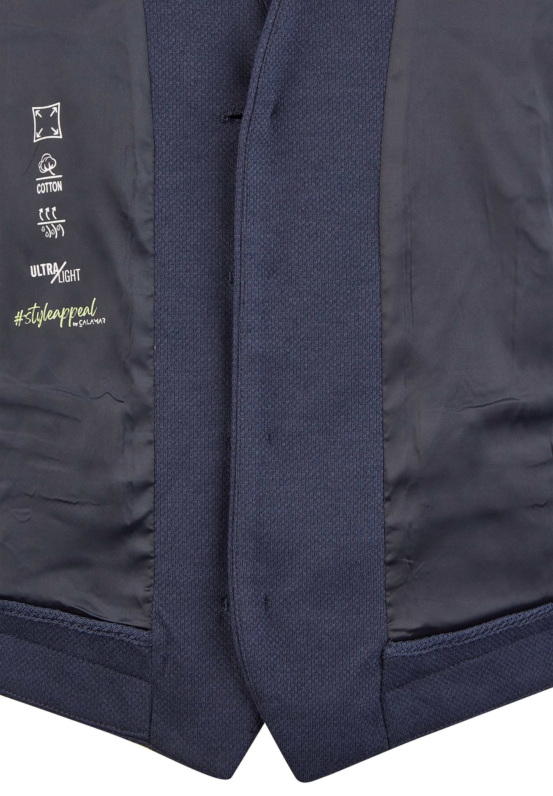 Calamar Anzugweste Cotton Blend Sakko Weste