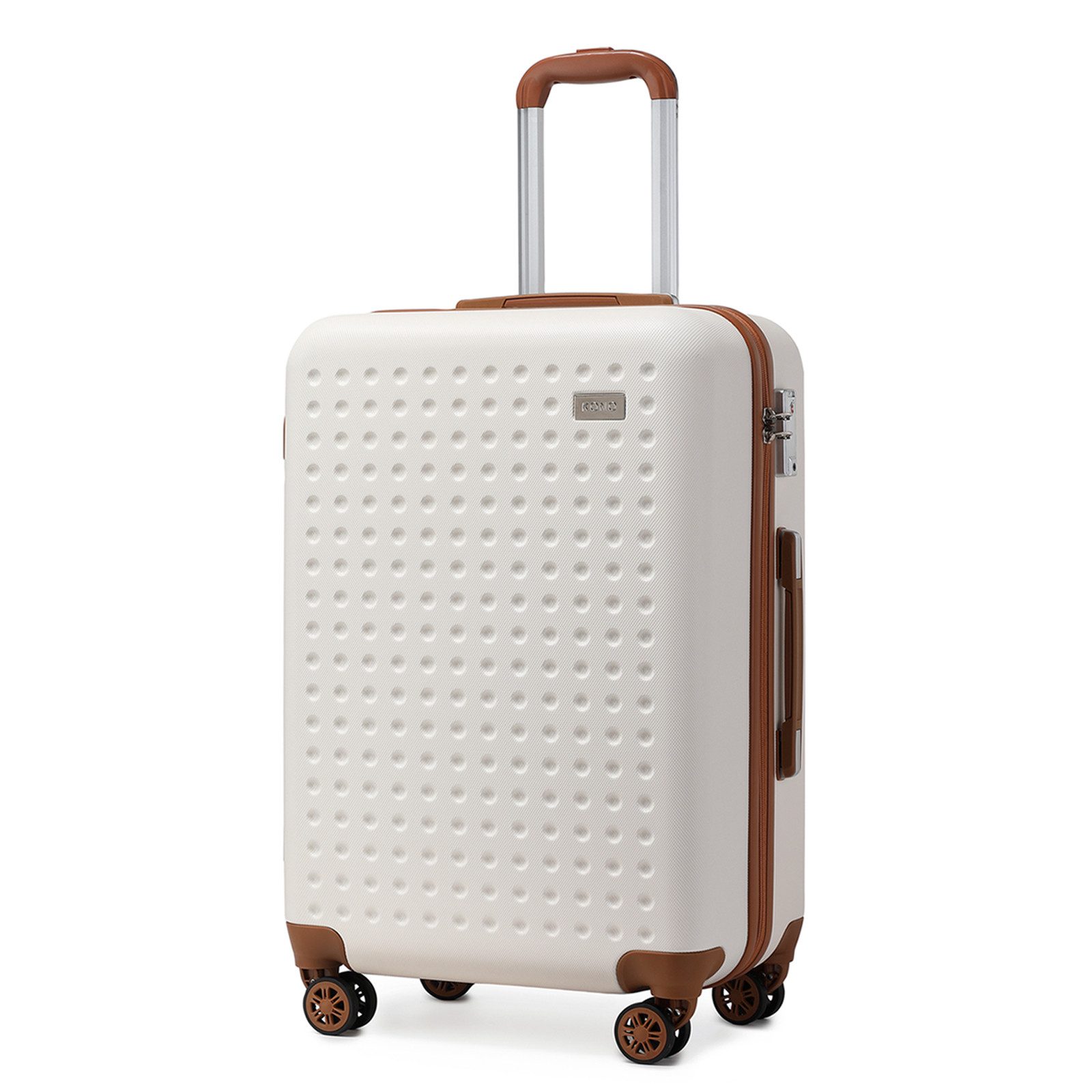 British Traveller Hartschalen-Trolley Hartschalenkoffer 100% ABS mit 4 Roll günstig online kaufen