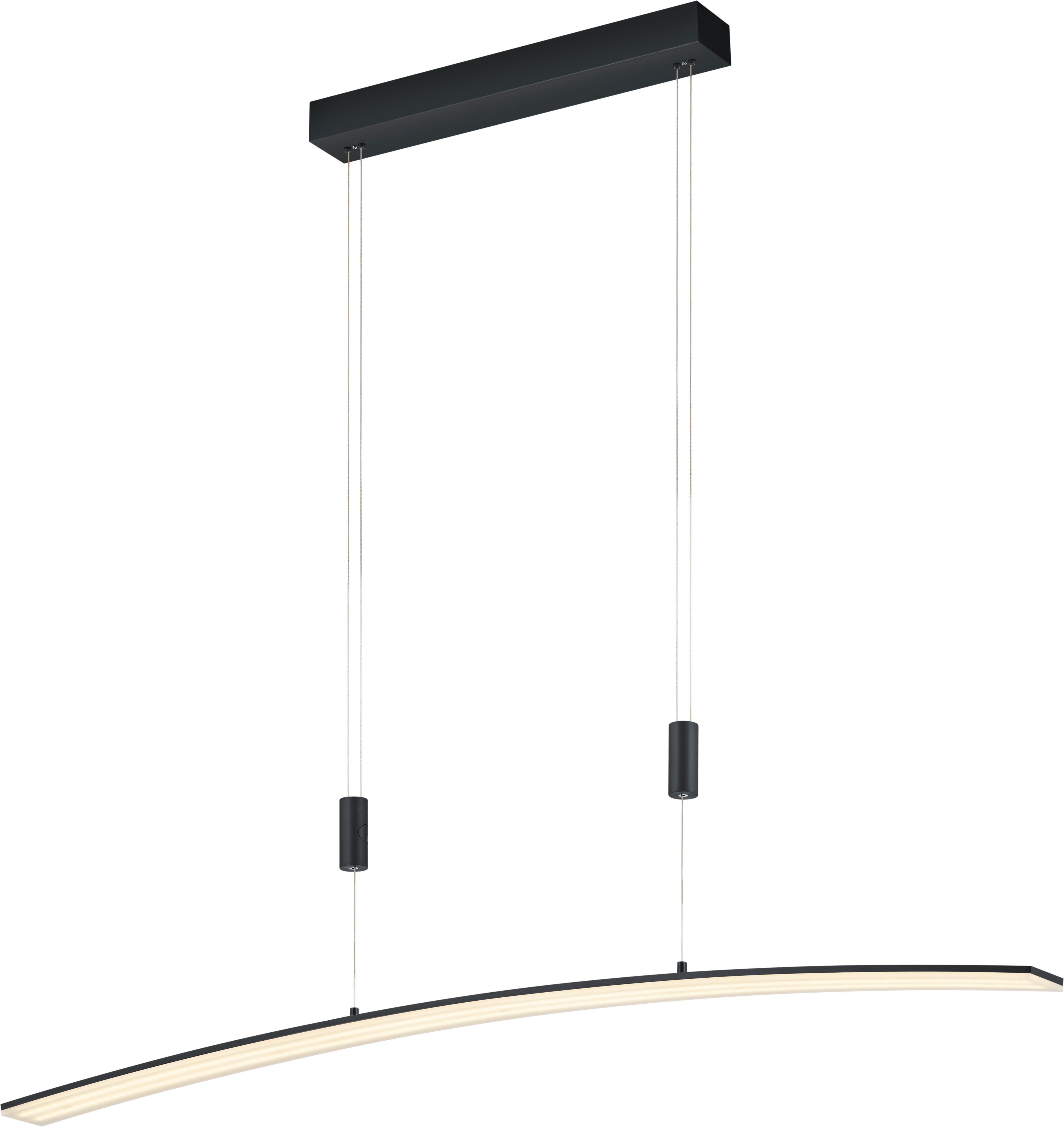 HELL höllisch gutes Licht LED Pendelleuchte DUAL, LED fest integriert, warmweiß - kaltweiß, B-Link Fernbedienung, CCT, Höhenverstellbar