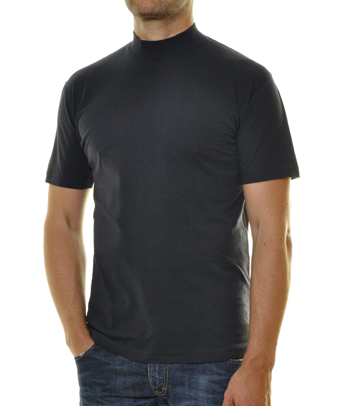 Stehkragenshirt