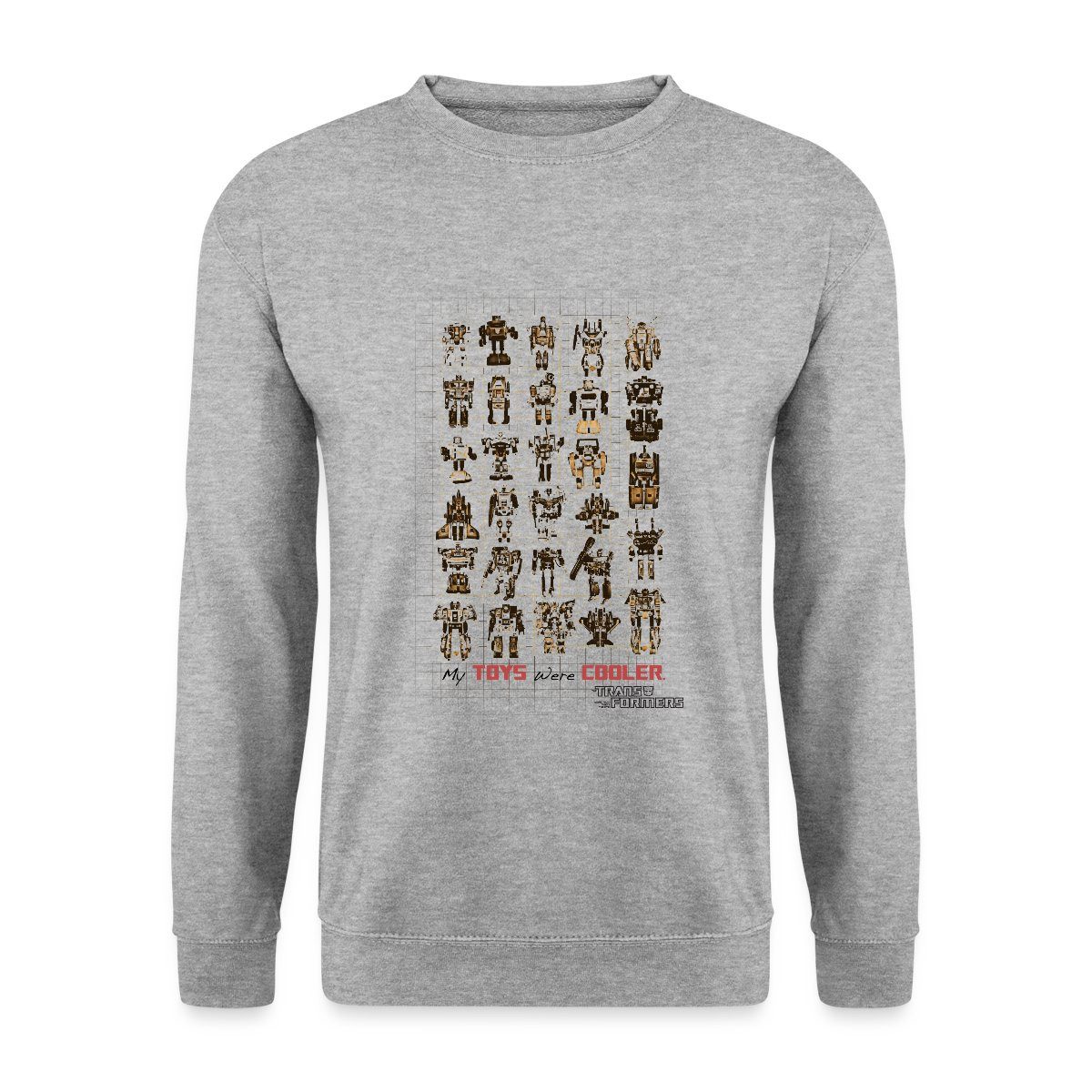 Spreadshirt Sweatshirt Transformers G1 My Toys Were Cooler Retro 80er Unisex Pullover (1-tlg)