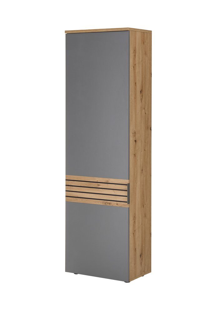 HBZ Garderobenschrank "Milan, BxHxT 60x197x38 cm", (1 St.), Mit 1 Tür, 1 Ei günstig online kaufen