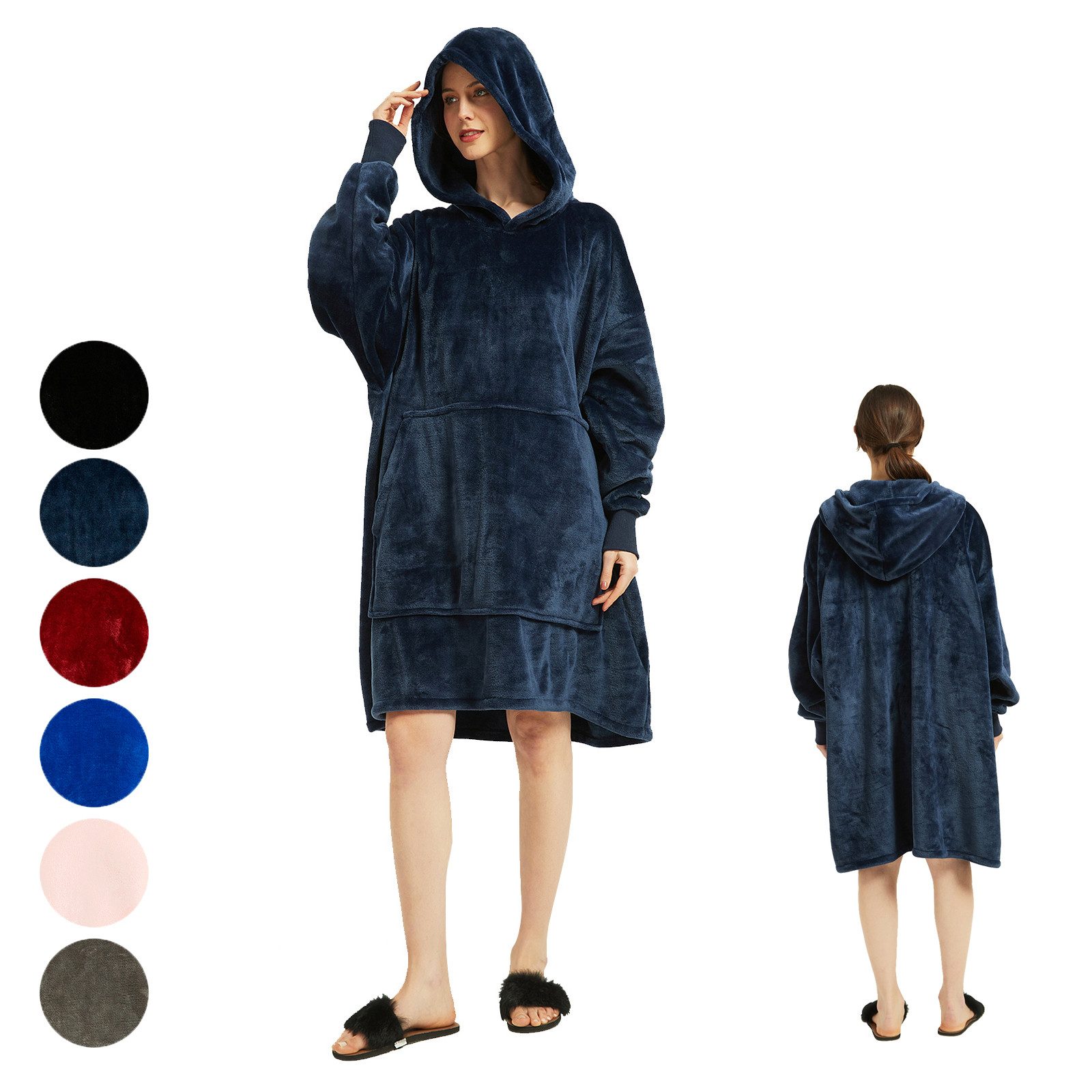 Wohndecke Ärmeldecke Tragbare Decke,Wohndecke,Fleecedecke,Kuscheldecke, BTT günstig online kaufen