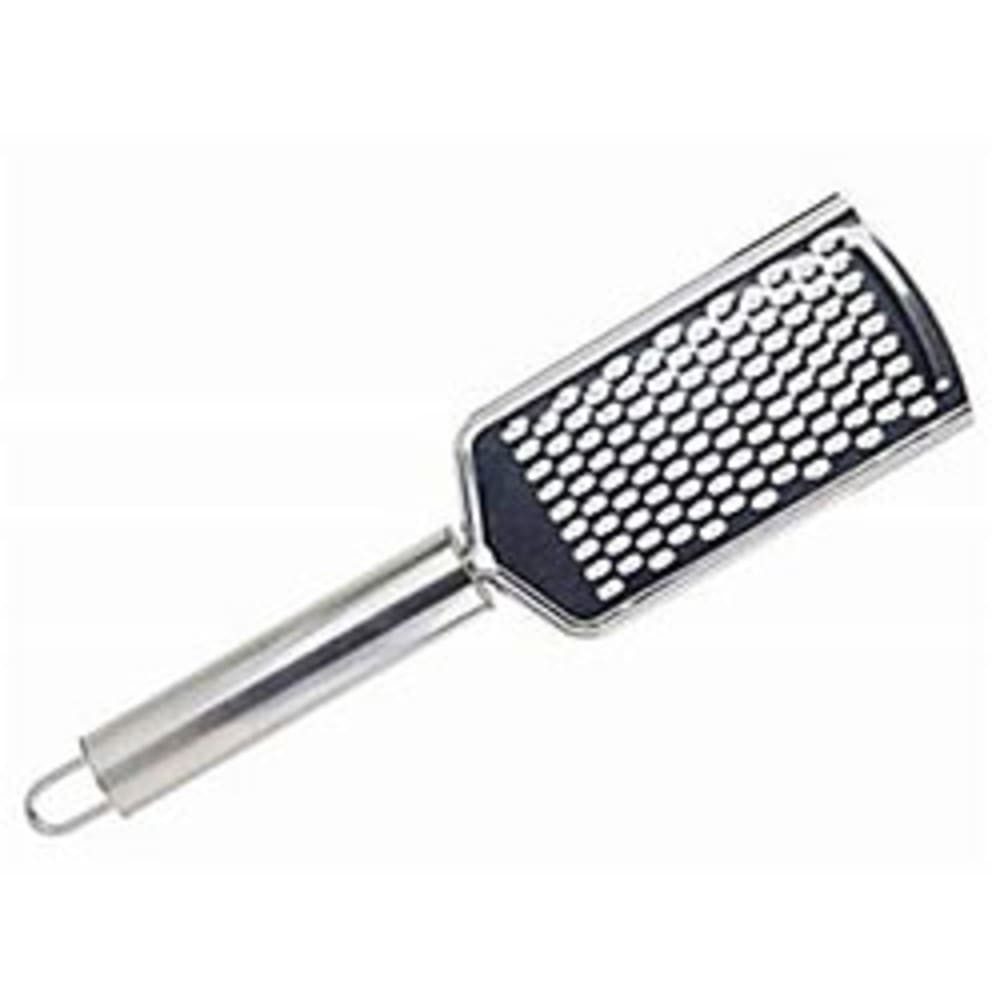 HundB Küchenreibe Küchenreibe mit Griff, Edelstahl, L23.5 x B5.7 x H1.5cm, Edelstahl, (Stück, 1-St., Küchenreibe), Reibe Raspel Zester Küchenwerkzeug Küchenhelfer