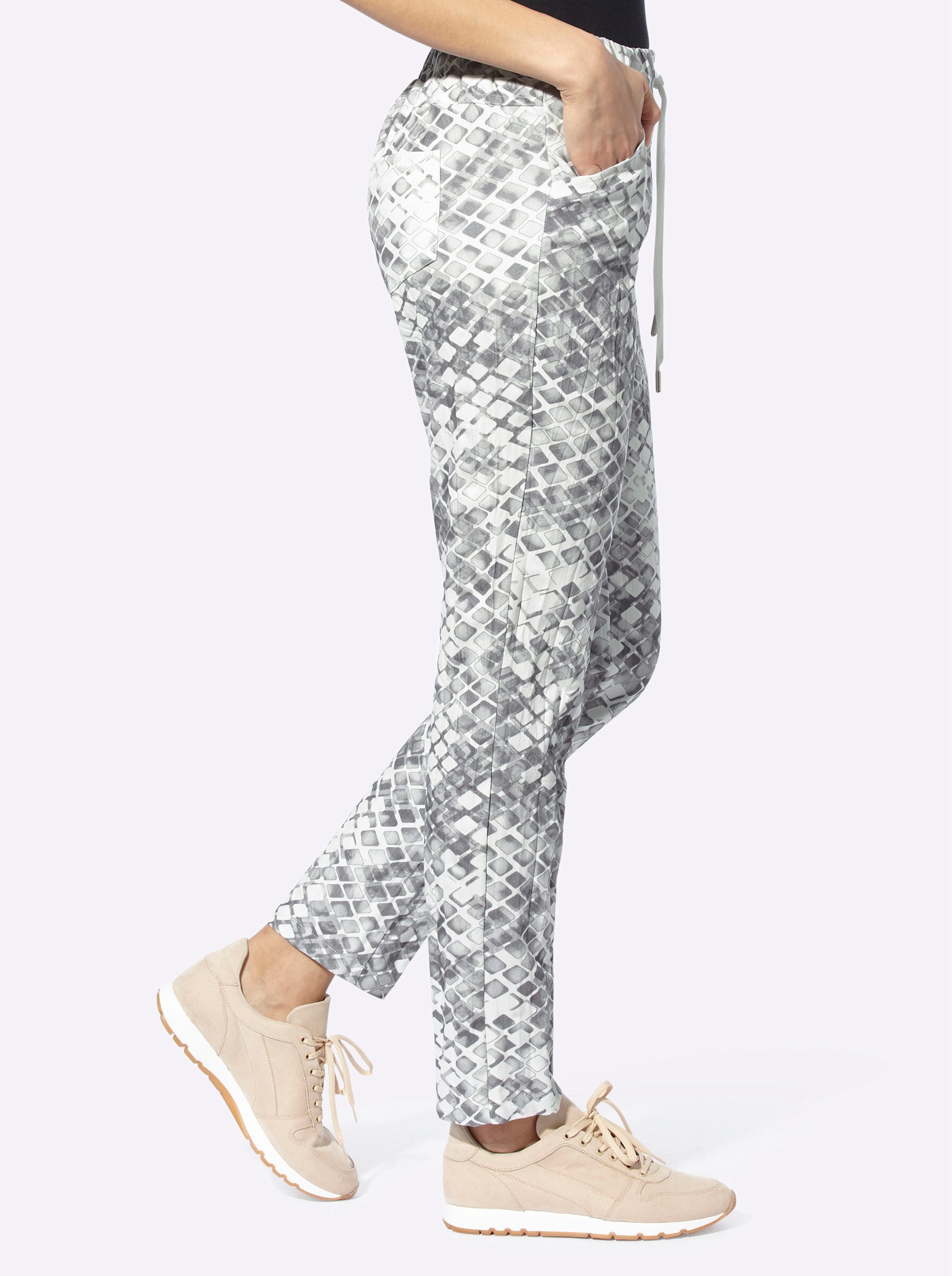 heine Jerseyhose Druckhose . günstig online kaufen