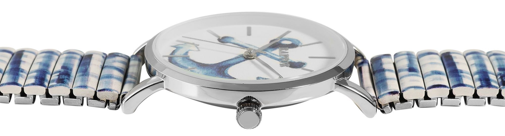 Raptor Quarzuhr Colorful Edition mit Edelstahlzugarmband, 3 ATM, Mineralgla günstig online kaufen