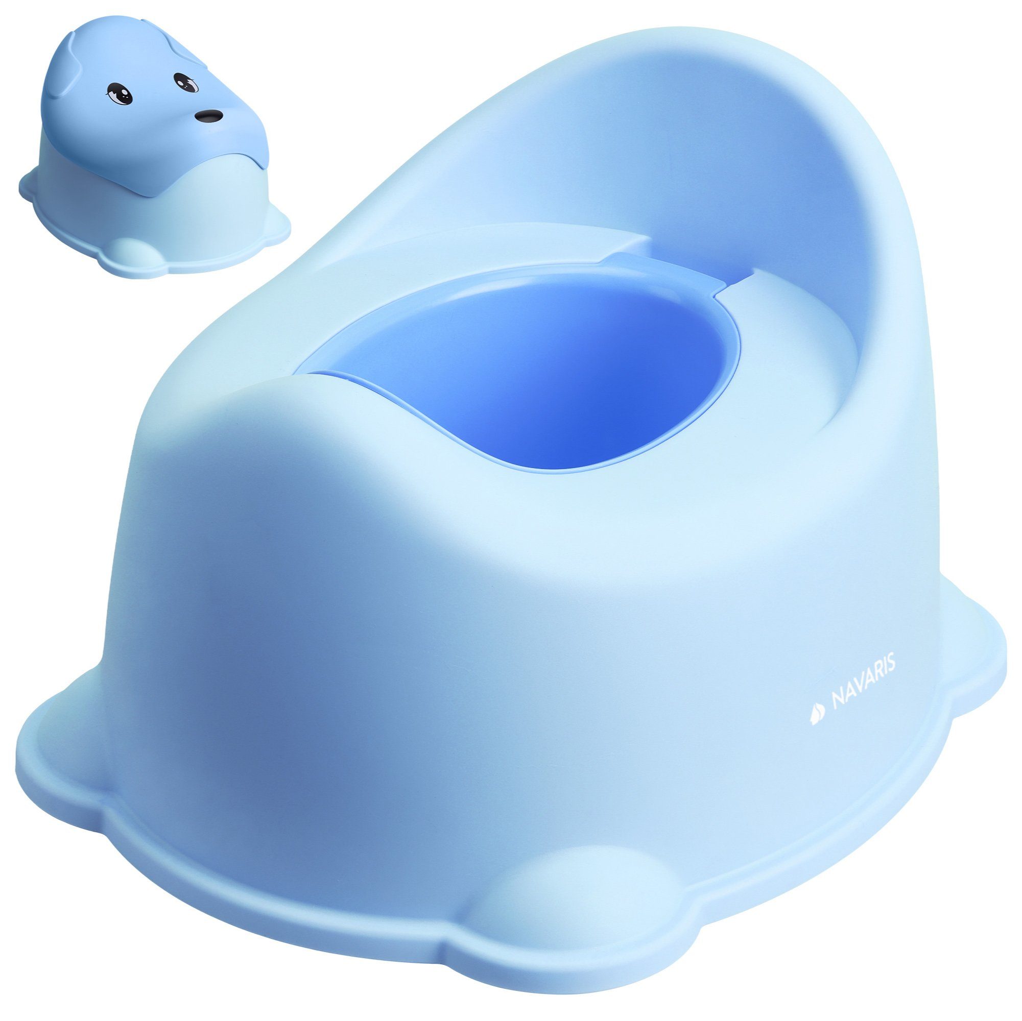 Navaris Kinder-WC Töpfchen mit Deckel in günstig online kaufen
